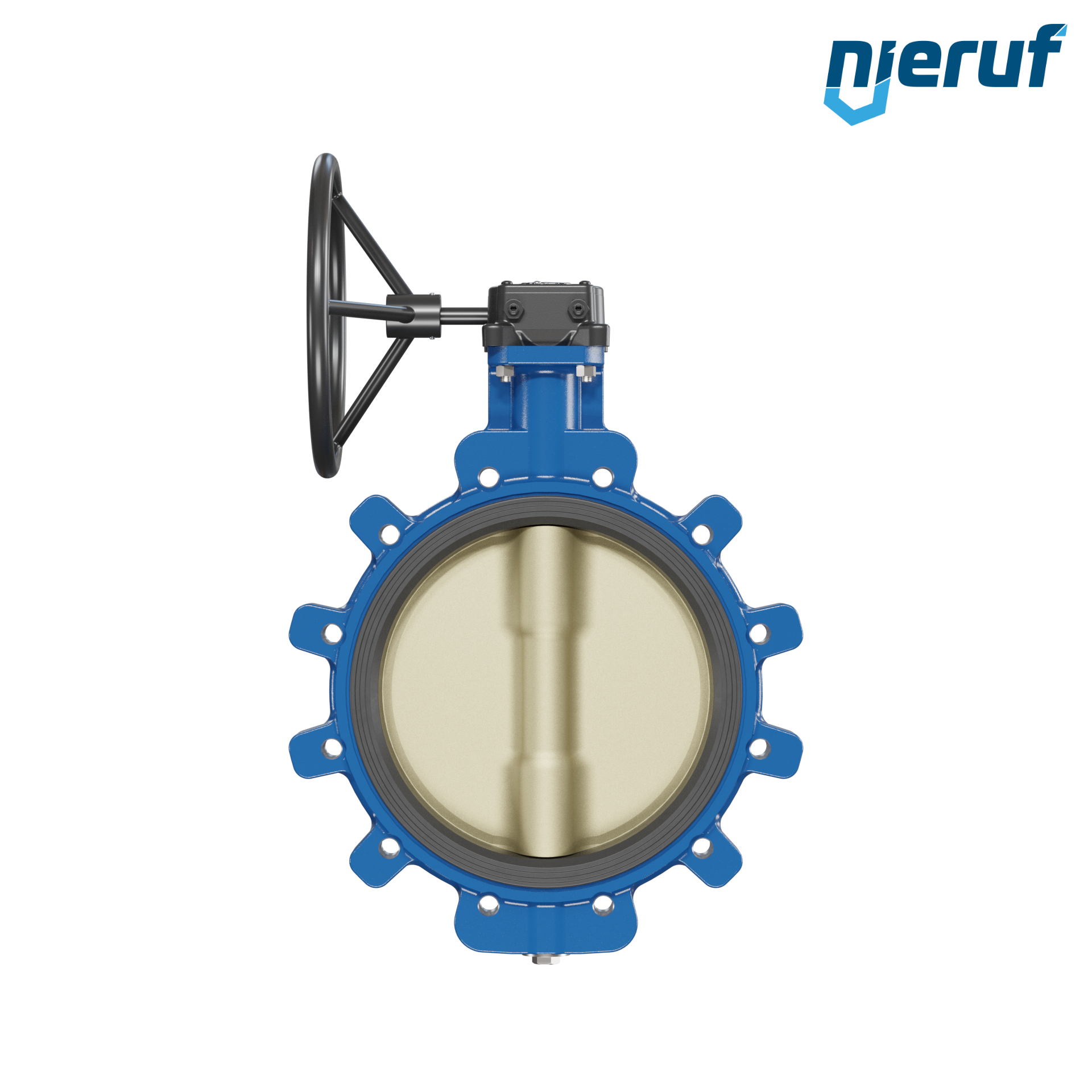 valvola a farfalla per l'acqua di mare DN 300  PN10 AK16 volantino