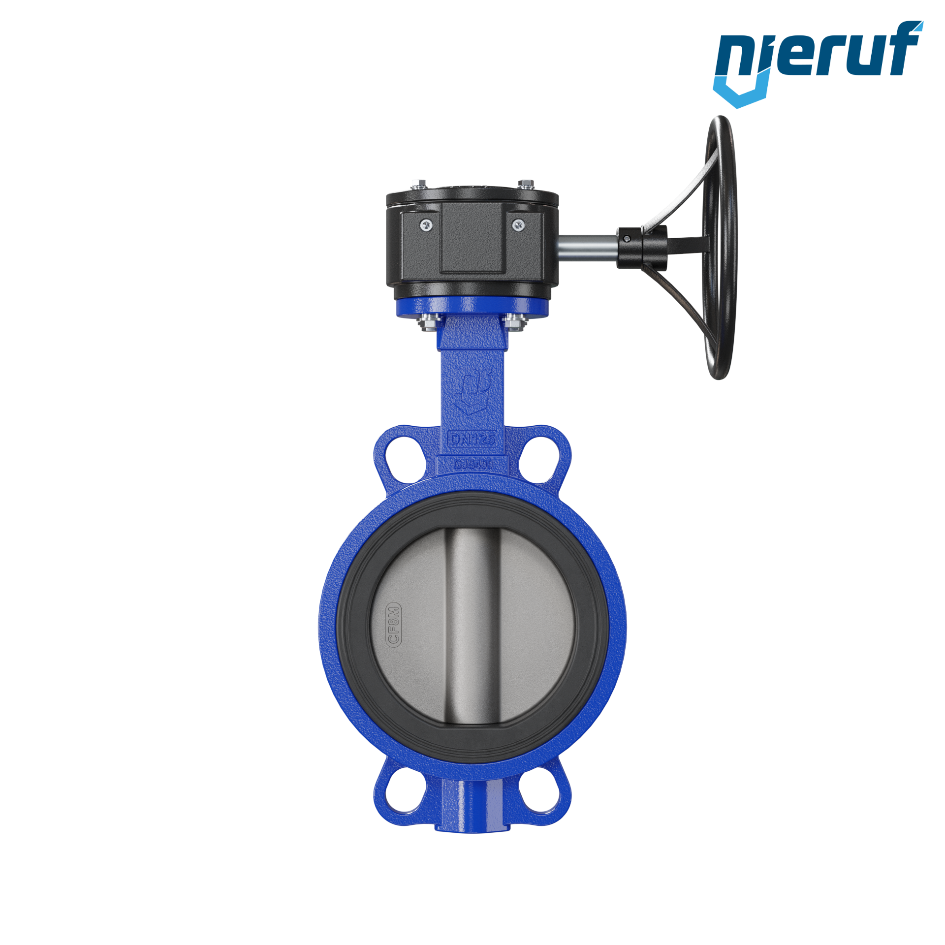 valvola a farfalla DN 125 PN16 AK05 NBR volantino