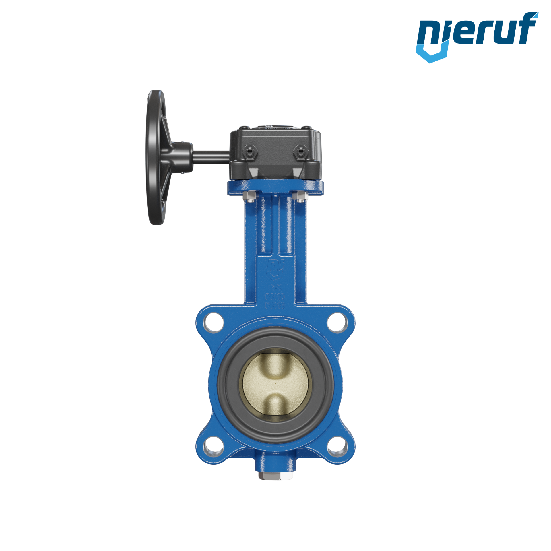 valvola a farfalla per l'acqua di mare DN 50 PN10-PN16 AK16 volantino