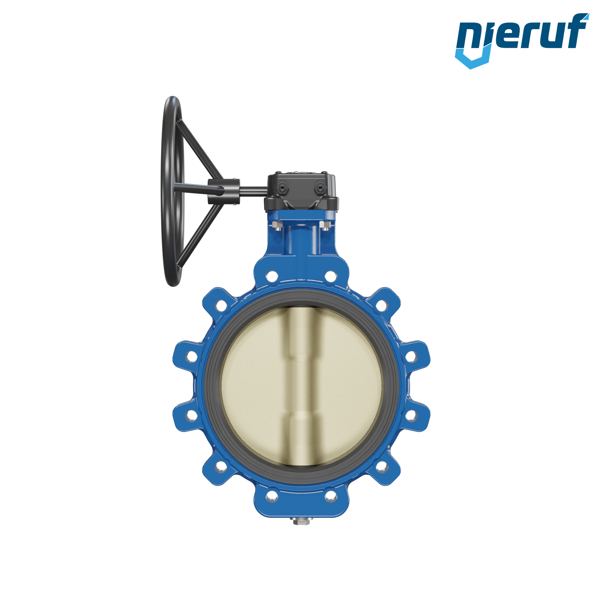 valvola a farfalla per l'acqua di mare DN 250 PN10 AK16 volantino