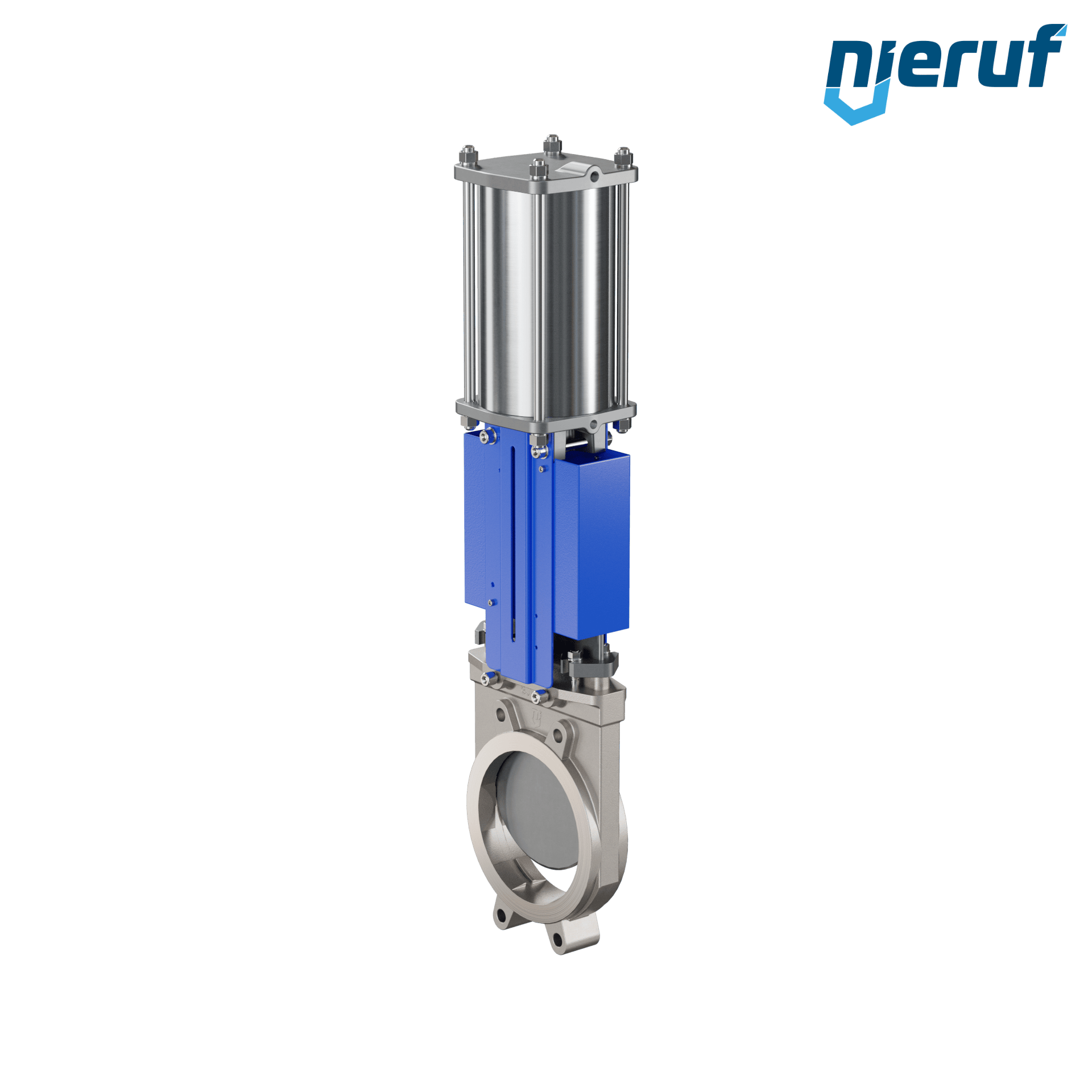 valvola a ghigliottina DN 200 SR03 EPDM attuatore pneumatico a doppio effetto