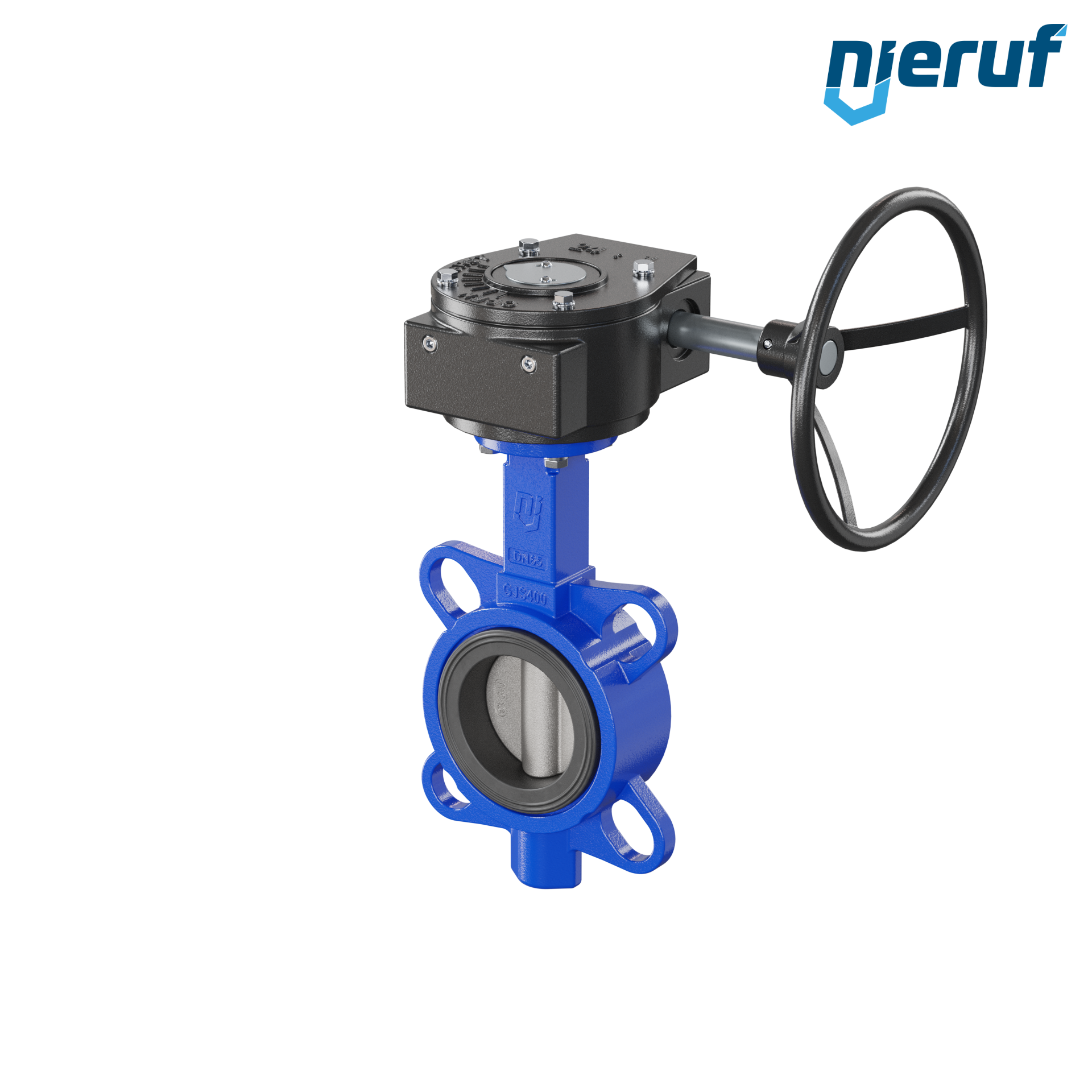 valvola a farfalla DN 65 PN16 AK05 NBR volantino