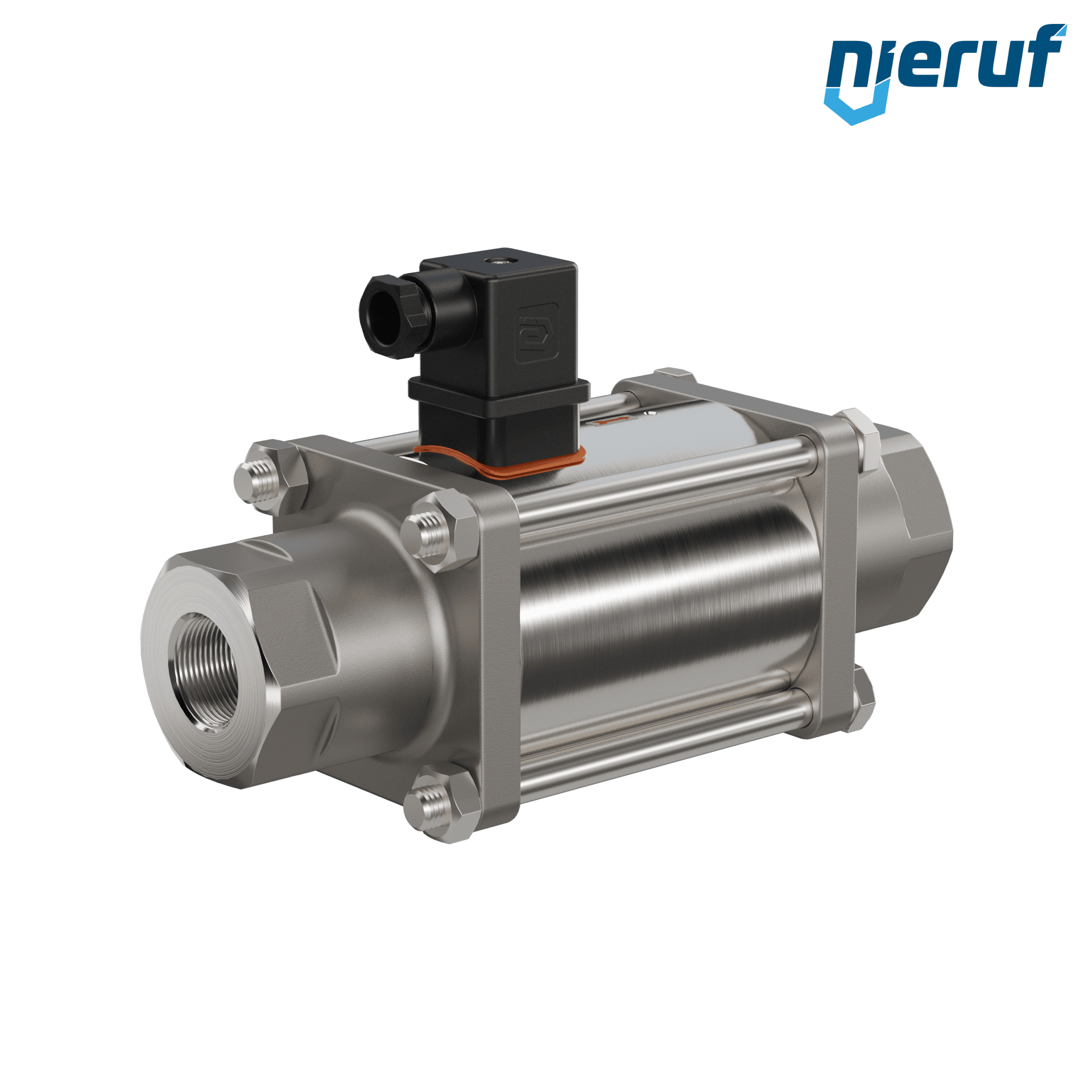 valvola coassiale 3/4" pollici filettatura interna - DN20 acciaio inossidabile 230V AC NO - per applicazione con acqua