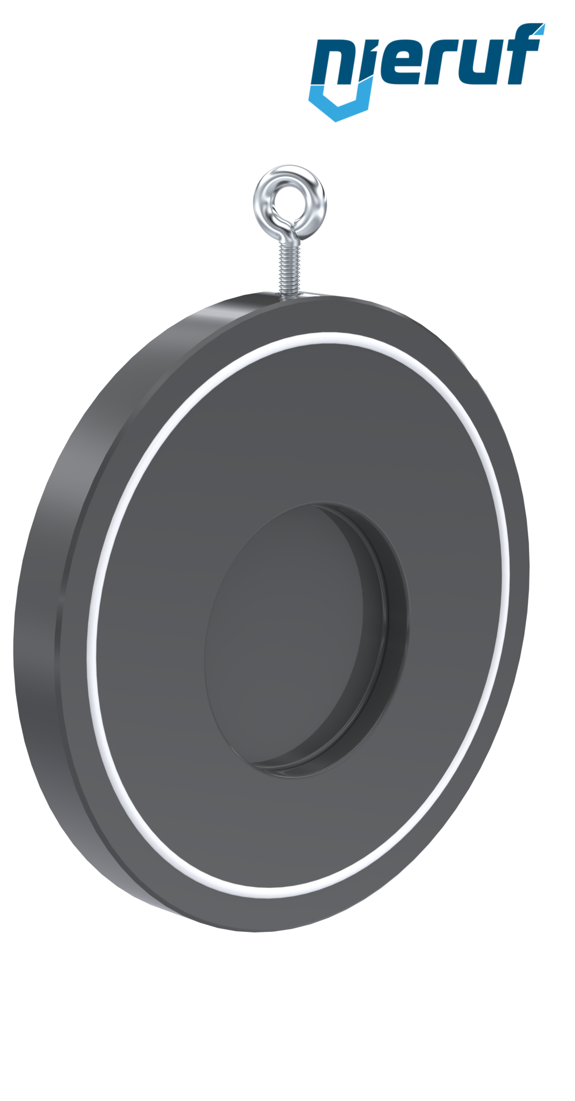 Zwischenflansch-Rückschlagklappe DN100 ZR05 Kunststoff PVC-U PTFE