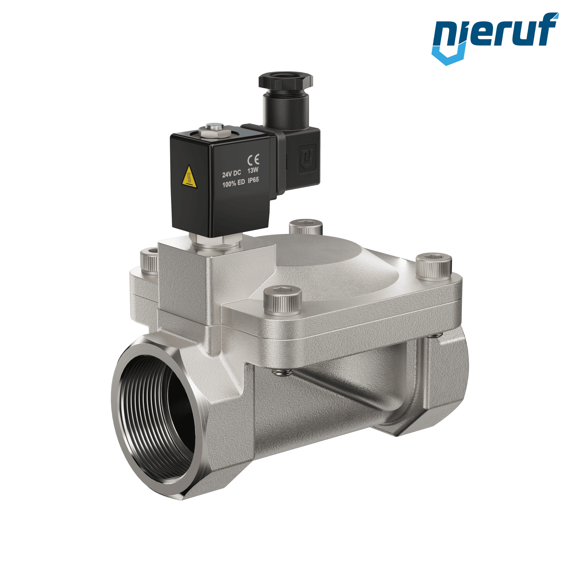 elettrovalvola G 2" pollici acciaio inossidabile EV05 NBR 24V DC