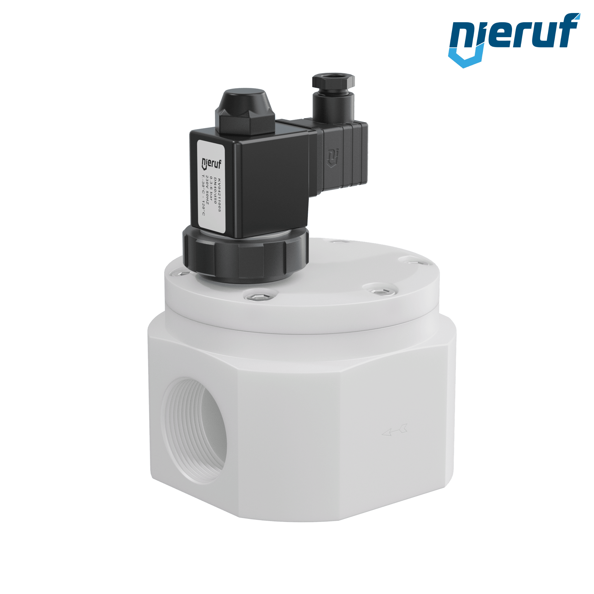 elettrovalvola G 1 1/2" pollici PTFE KV04 FKM 230V 50Hz