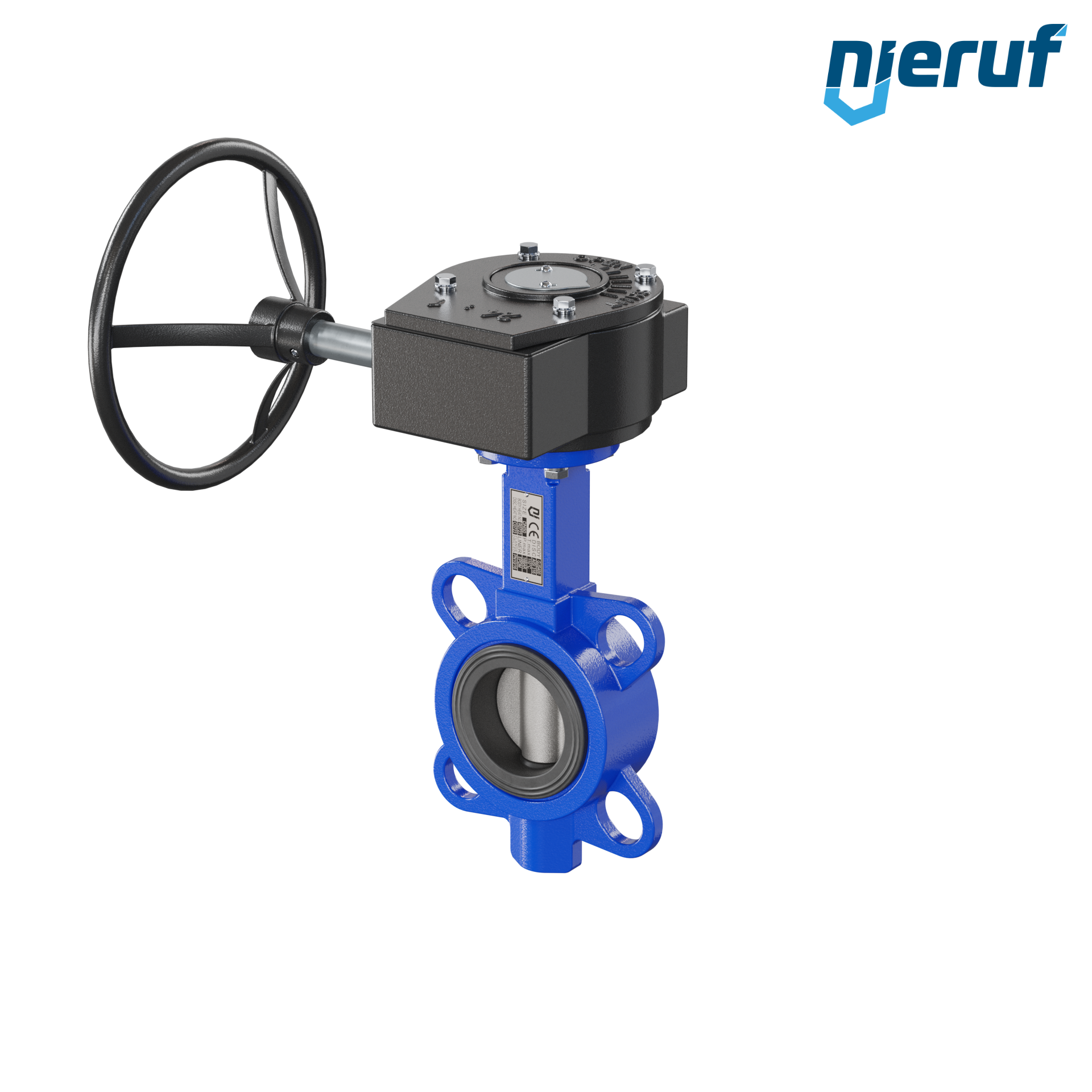 valvola a farfalla DN 50 PN16 AK05 NBR volantino