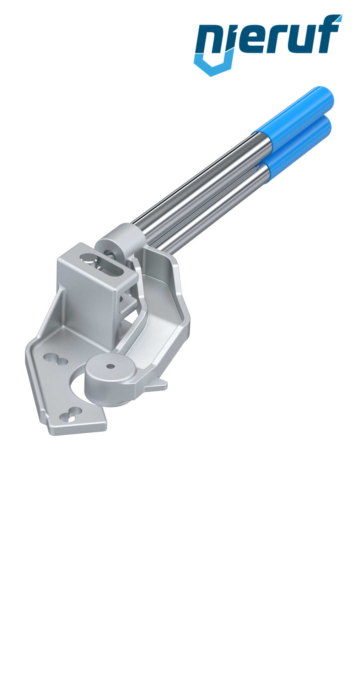 Handhebel mit Federrückstellung F10-F12 22x22 Welle Drehomement max. 100Nm