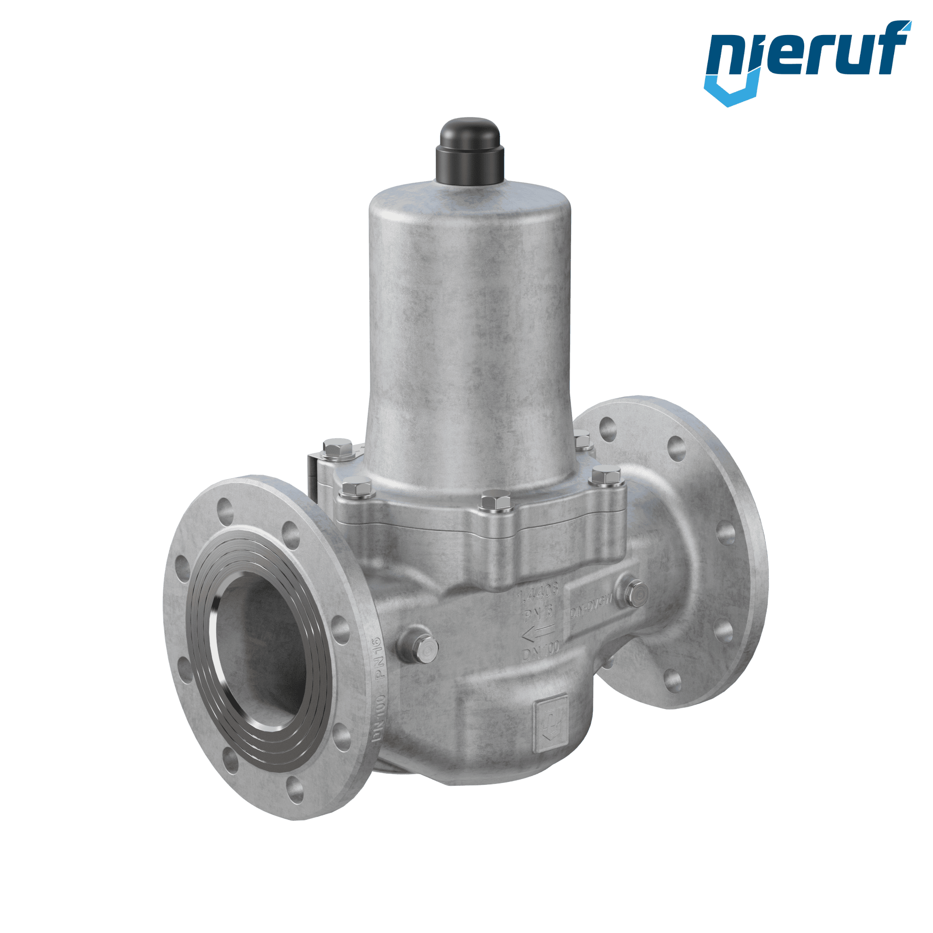 riduttore di pressione flangiato DN 100 PN16 DM07 acciaio inossidabile EPDM 1.0 - 8.0 bar
