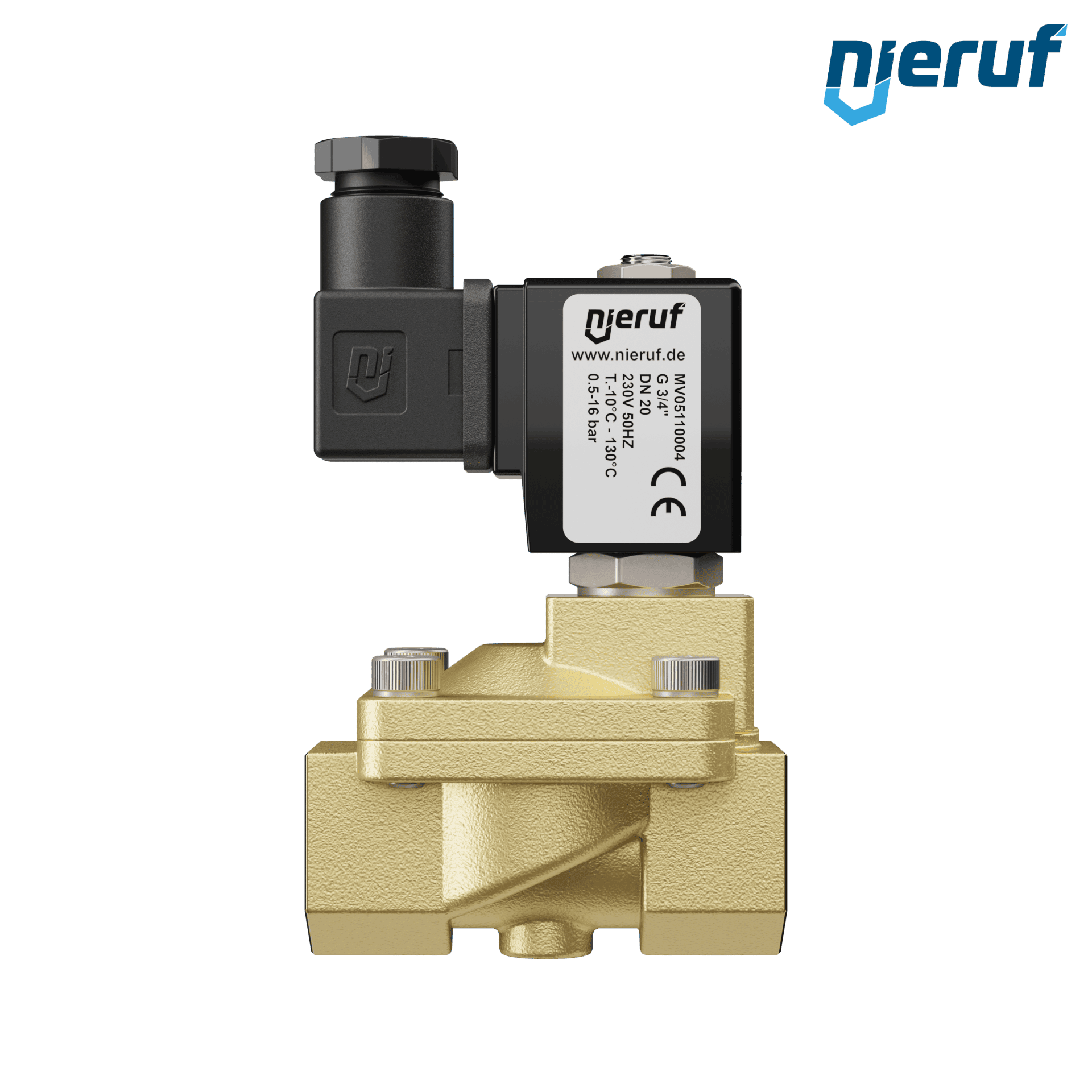 elettrovalvola G 3/4" pollici ottone MV05 EPDM 230V 50Hz