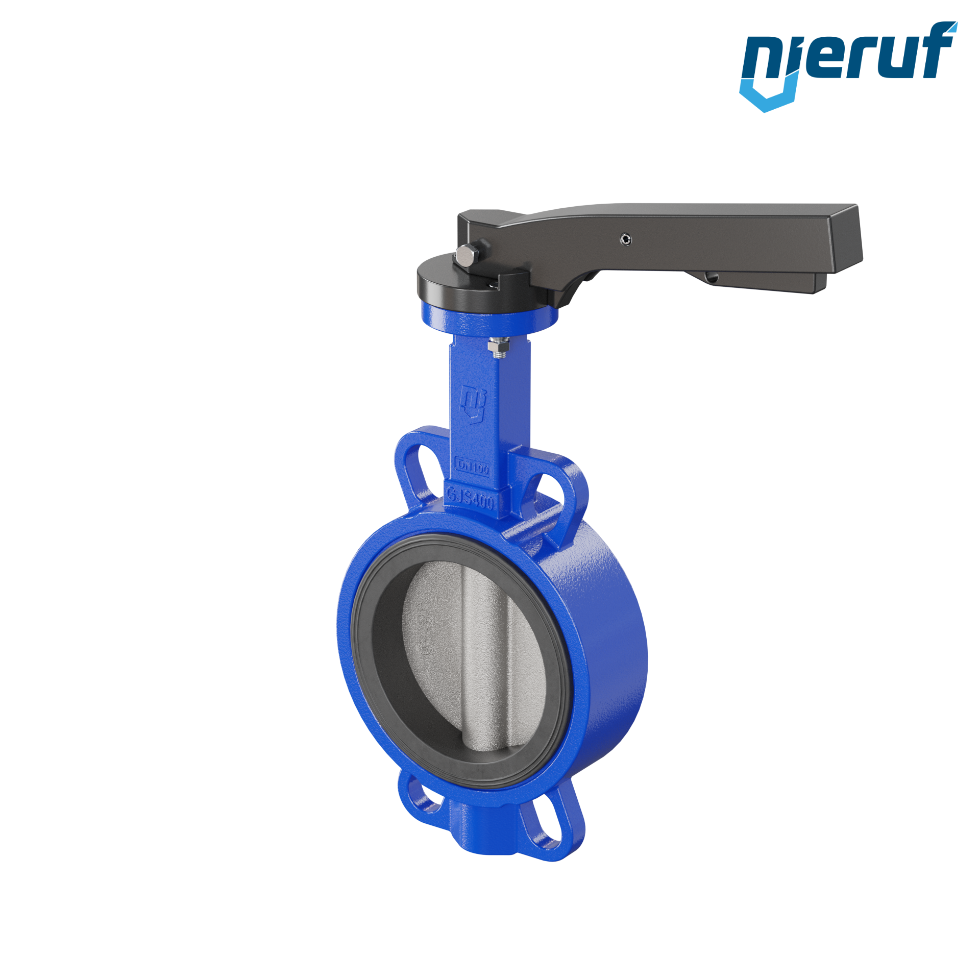 valvola a farfalla DN 100 PN16 AK05 NBR leva