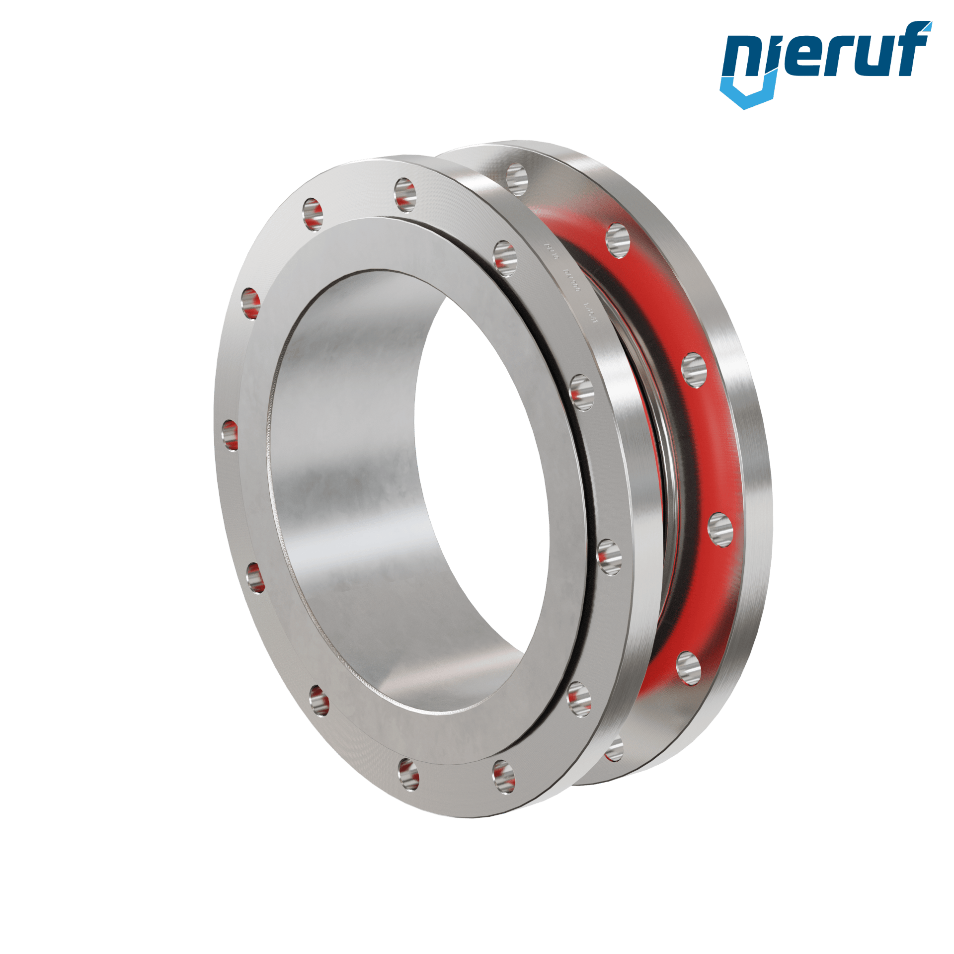 Compensatore piastra di rinforzo DN300 versione KP04 flange in acciaio inox EPDM