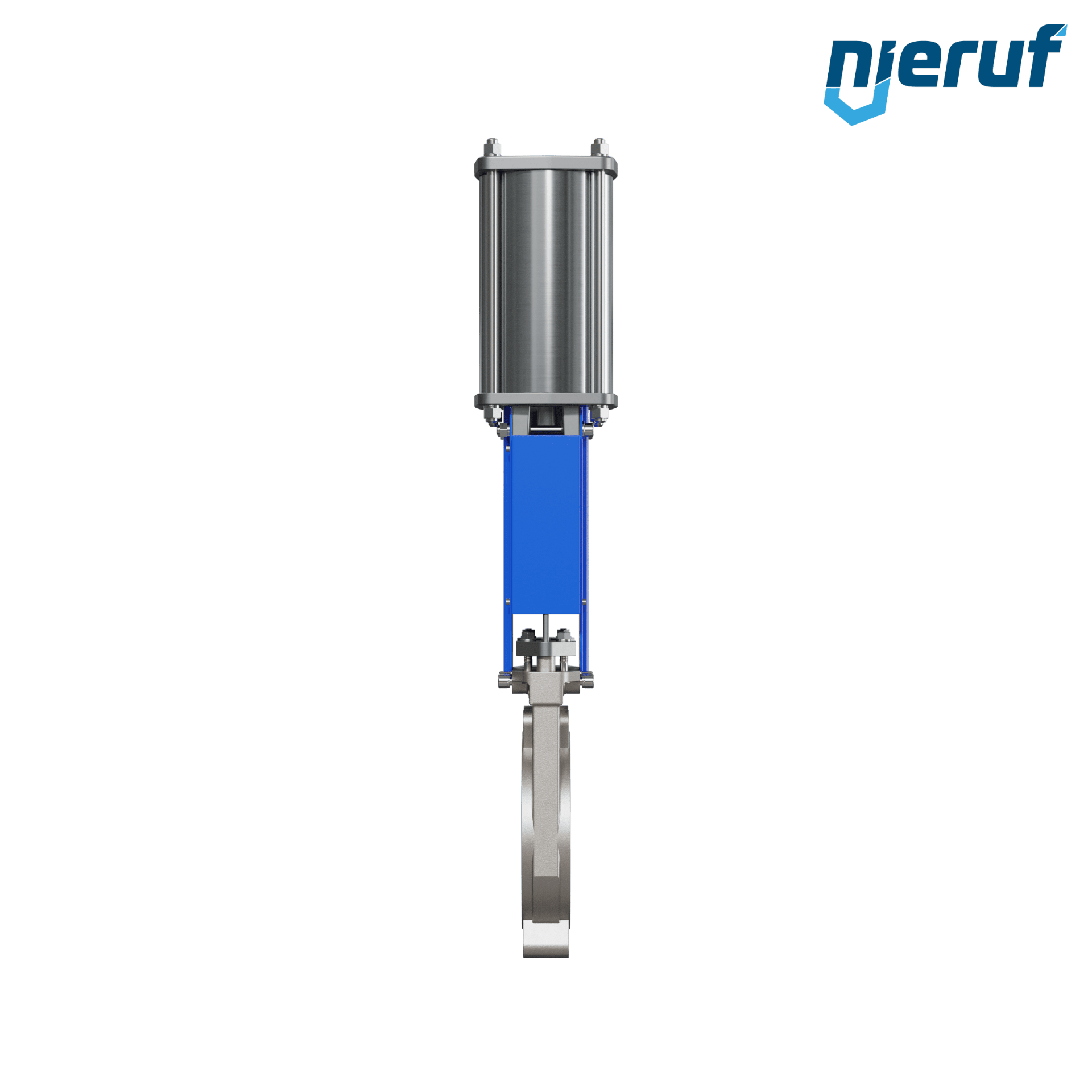 valvola a ghigliottina DN 200 SR03 EPDM attuatore pneumatico a doppio effetto