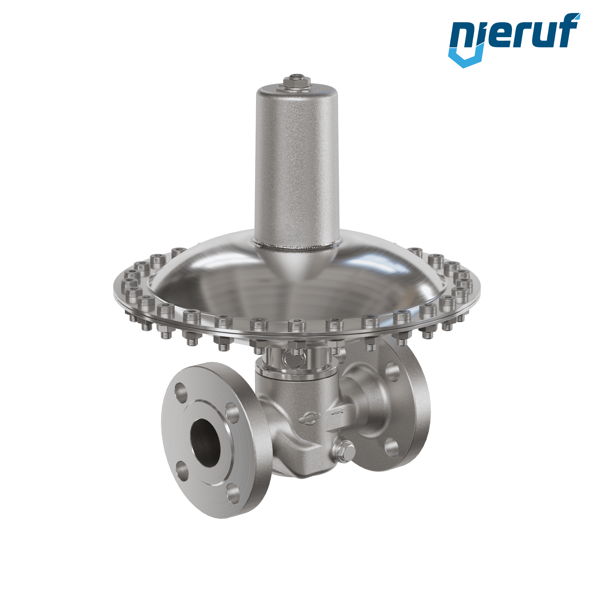 valvola di troppo pieno in millibar flangia ANSI 150 DN32 UV18 acciaio inossidabile EPDM / PTFE 50 - 500 mbar