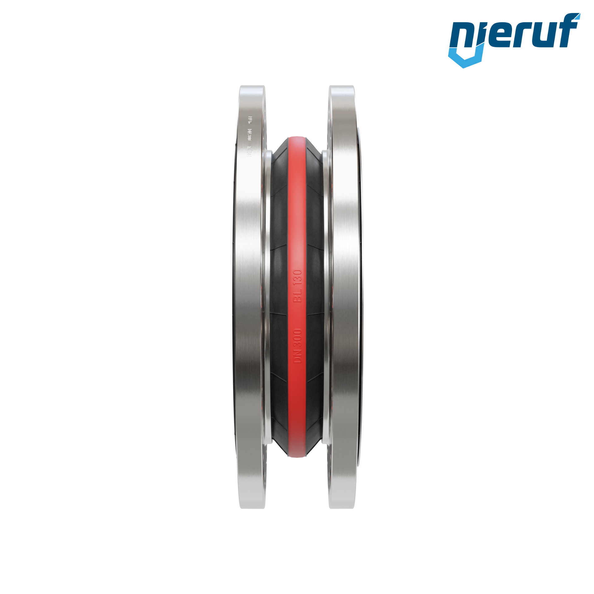 Compensatore piastra di rinforzo DN300 PN16 versione KP04 flange in acciaio inox EPDM