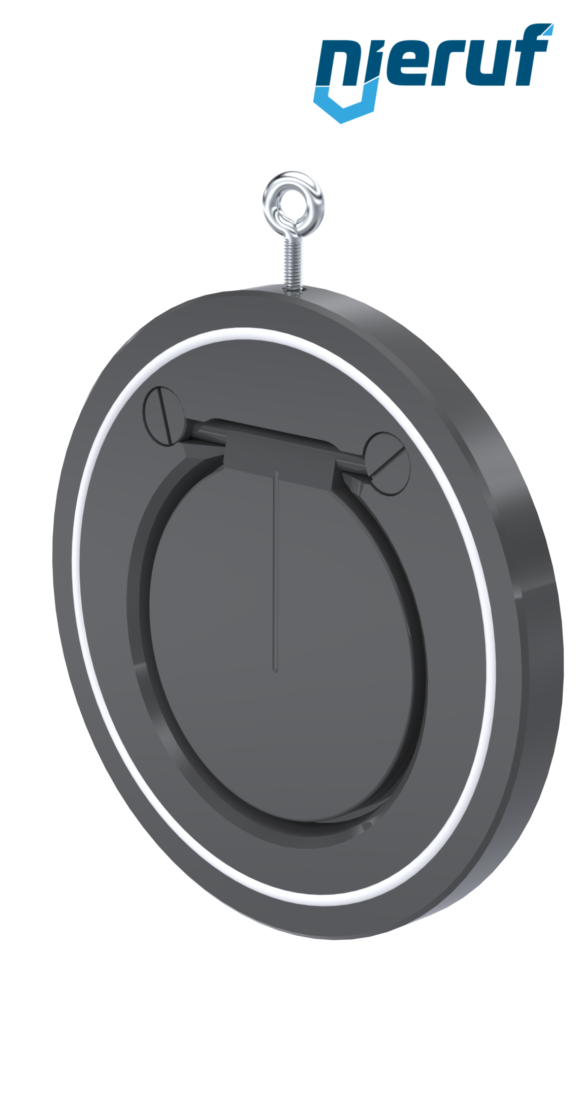 Zwischenflansch-Rückschlagklappe DN125 ZR05 Kunststoff PVC-U PTFE