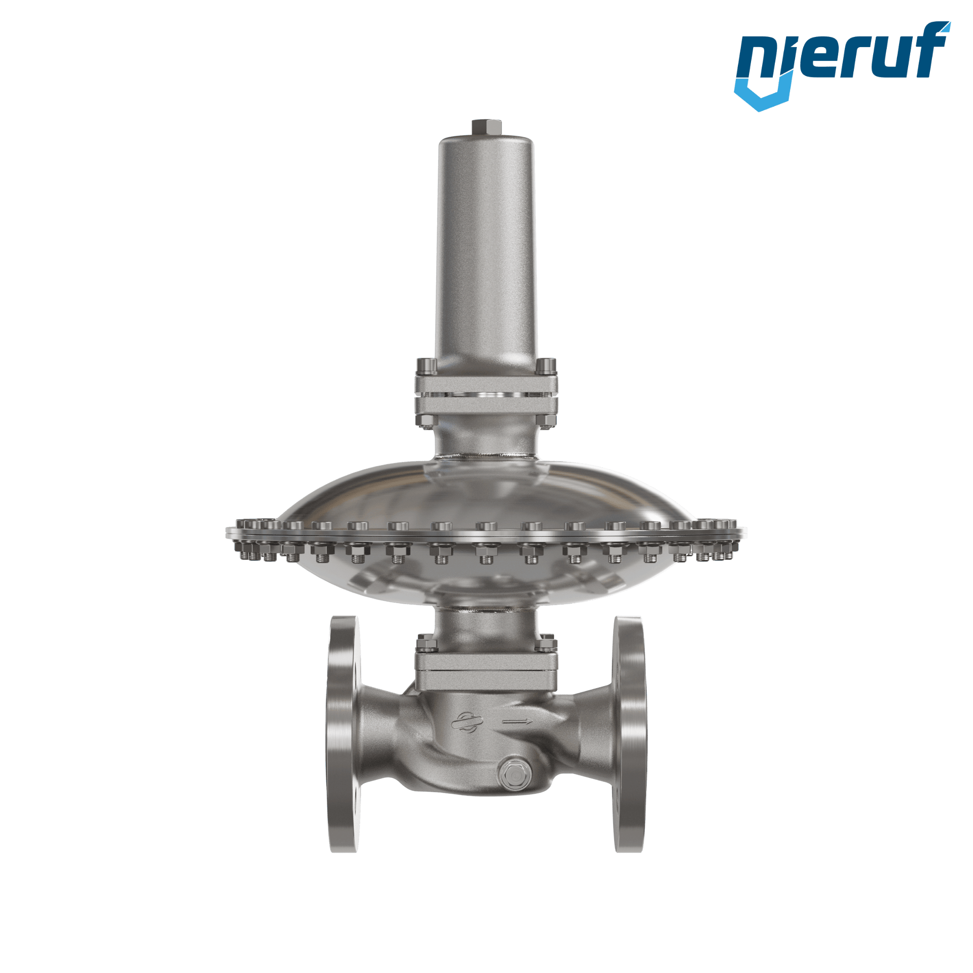 valvola di troppo pieno in millibar flangia DN40 UV18 acciaio inossidabile EPDM / PTFE 50 - 500 mbar