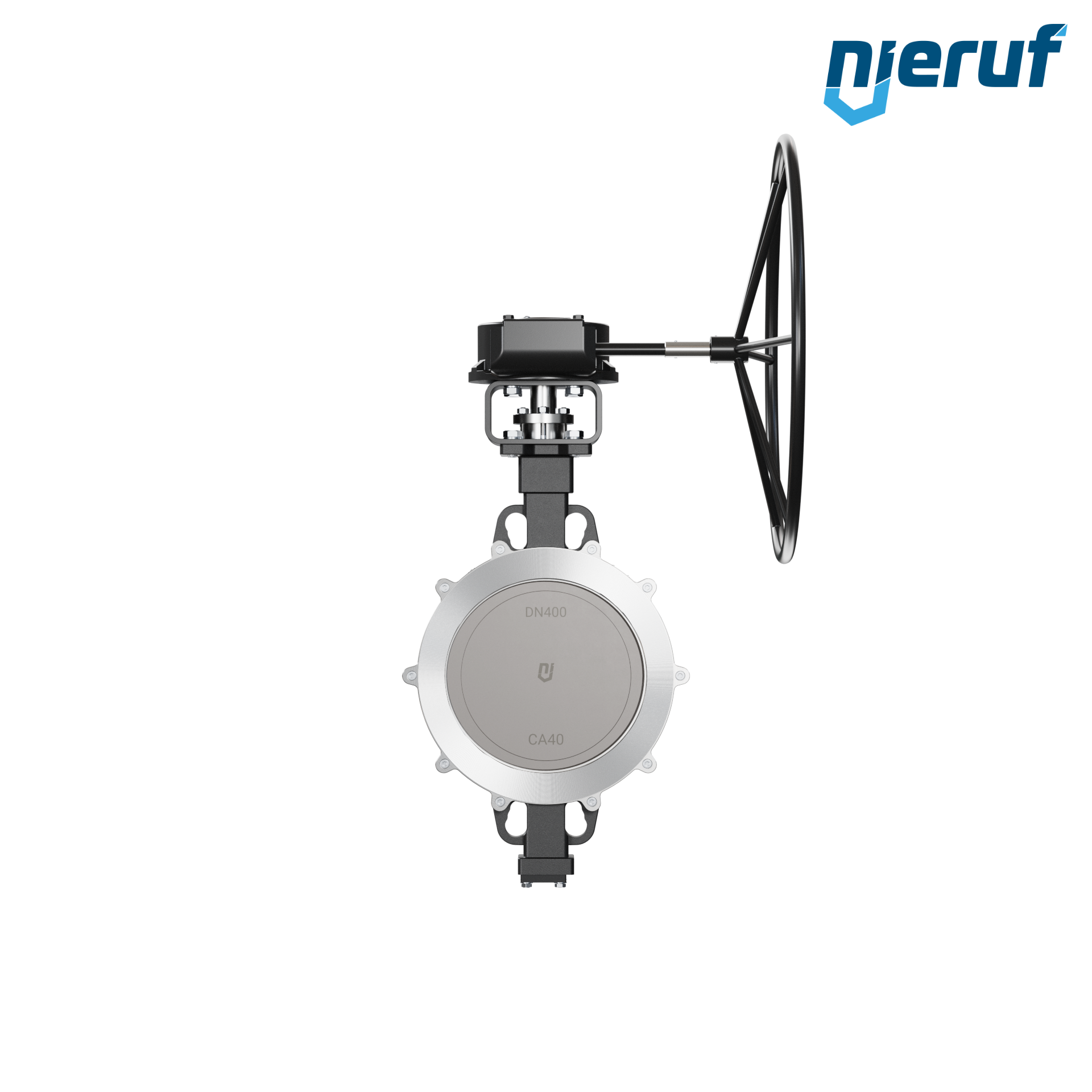 valvola a farfalla triplo eccentrico AK13 DN 400 PN10-40 ANSI150 volantino