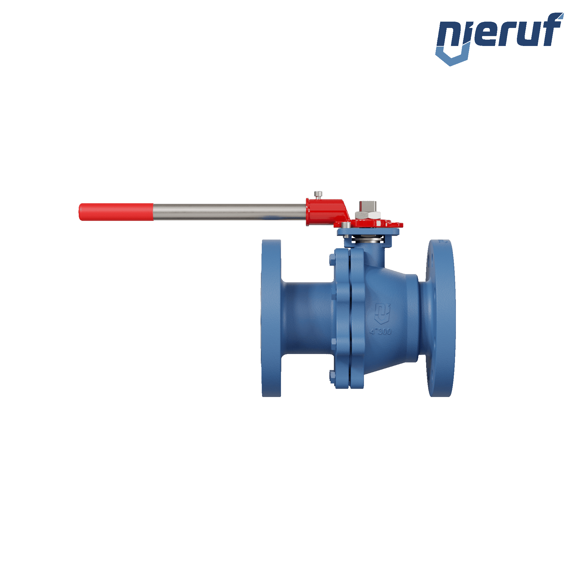 valvola a sfera flangiata DN100 FK14 ANSI 300 acciaio 1.0619