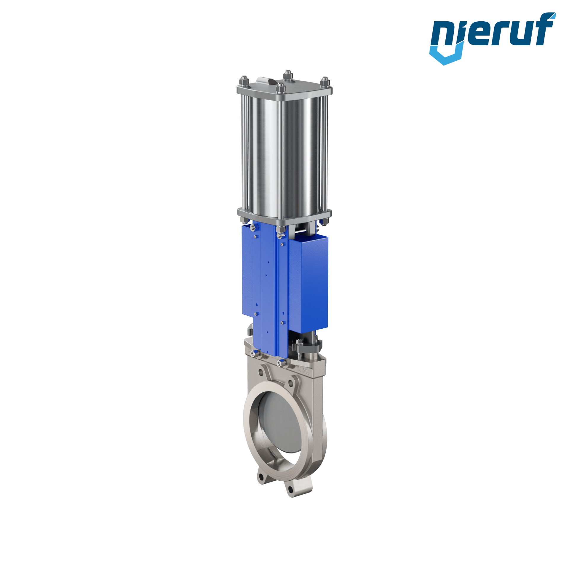 valvola a ghigliottina DN 200 SR03 EPDM attuatore pneumatico a doppio effetto