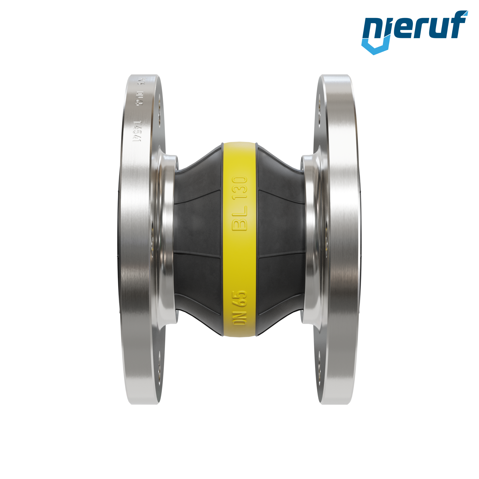 Compensatore DN65 tipo KP04 flange acciaio inox, manicotto NBR