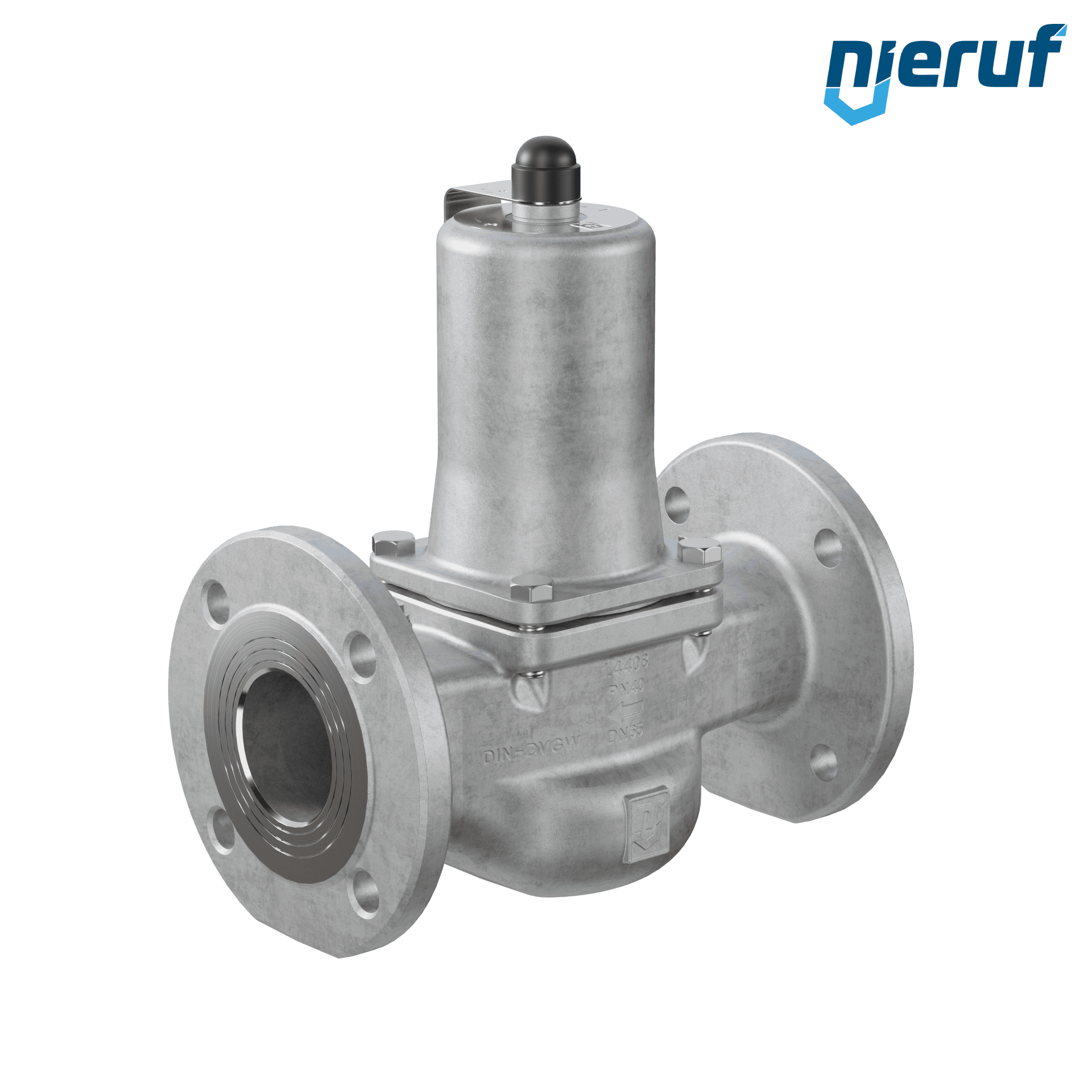 riduttore di pressione flangiato DN 65 PN40 DM07 acciaio inossidabile EPDM 1.0 - 8.0 bar