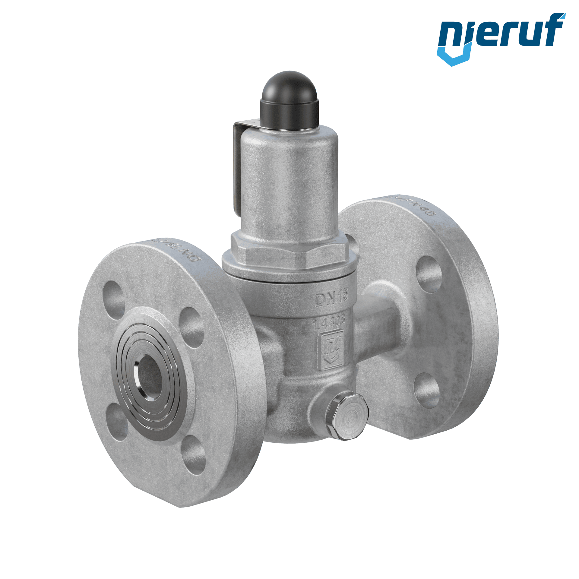 riduttore di pressione flangiato DN 15 PN40 DM07 acciaio inossidabile EPDM 5.0 - 15.0 bar