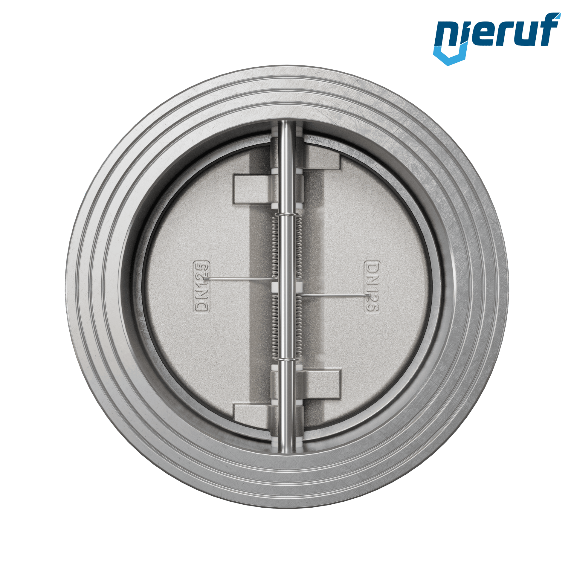 valvola di ritegno a doppio battente DN125 DR03 acciaio inossidabile 1.4408 EPDM