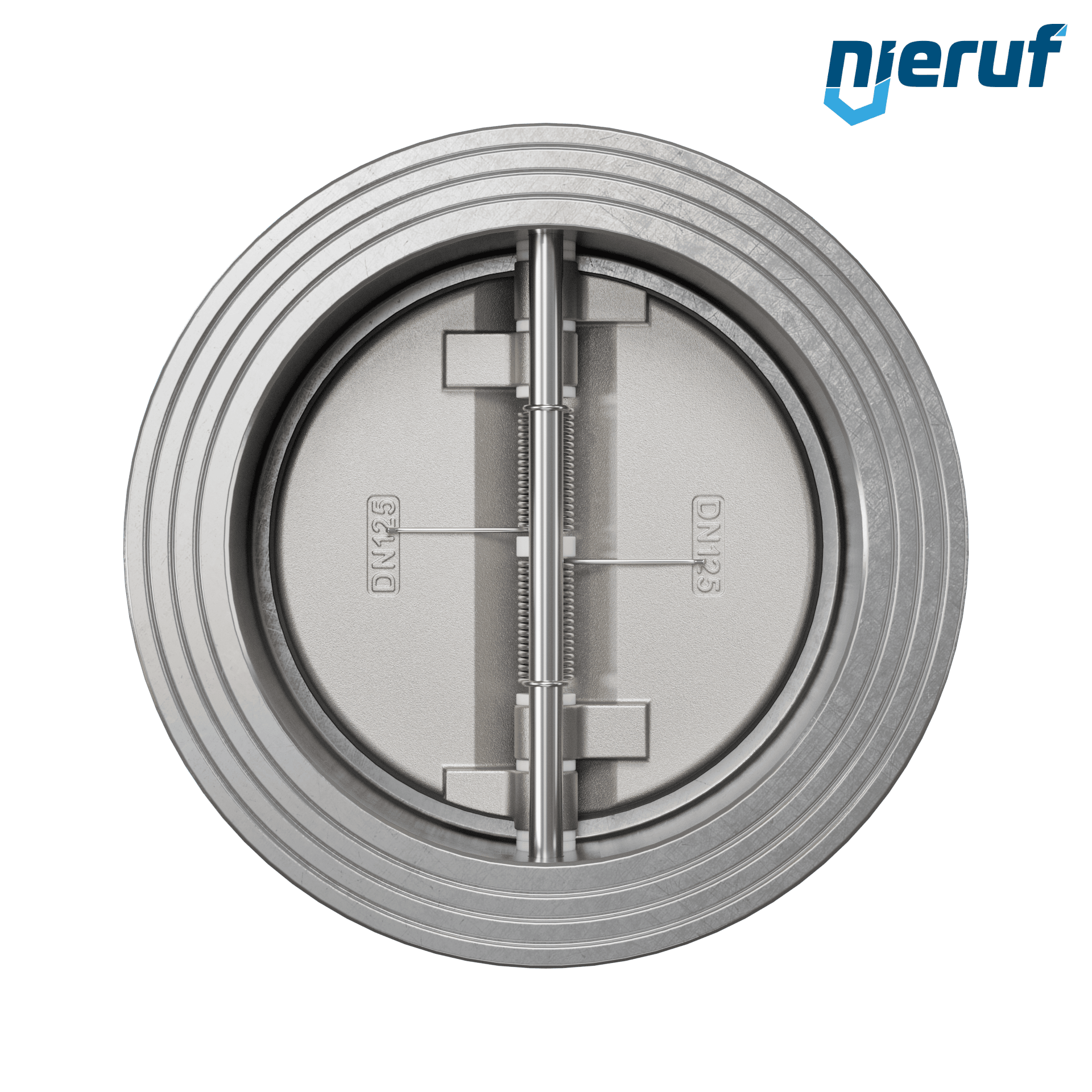 valvola di ritegno a doppio battente DN125 ANSI150 DR03 ANSI 150 acciaio inossidabile 1.4408 NBR