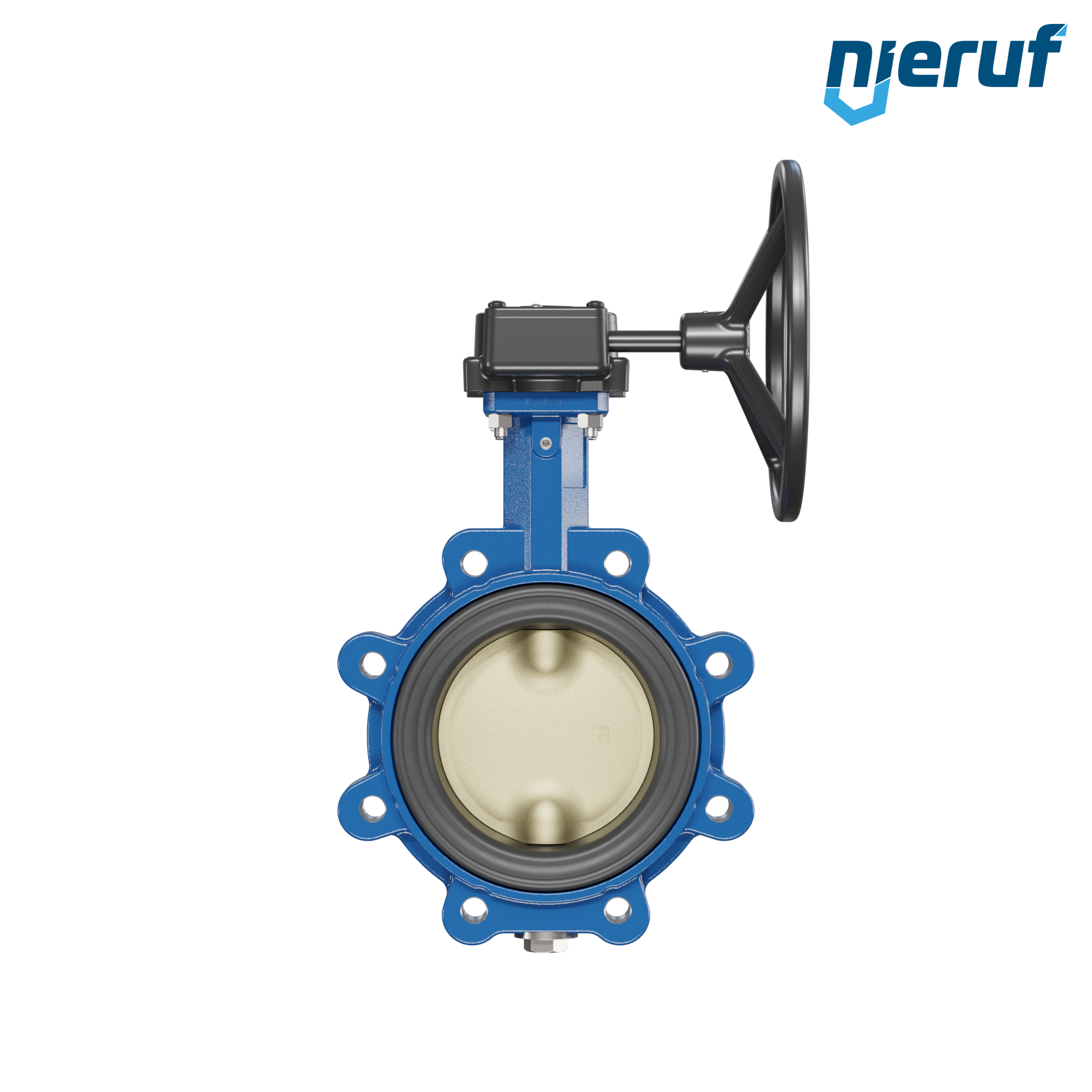 valvola a farfalla per l'acqua di mare DN 125 PN10-PN16 AK16 volantino