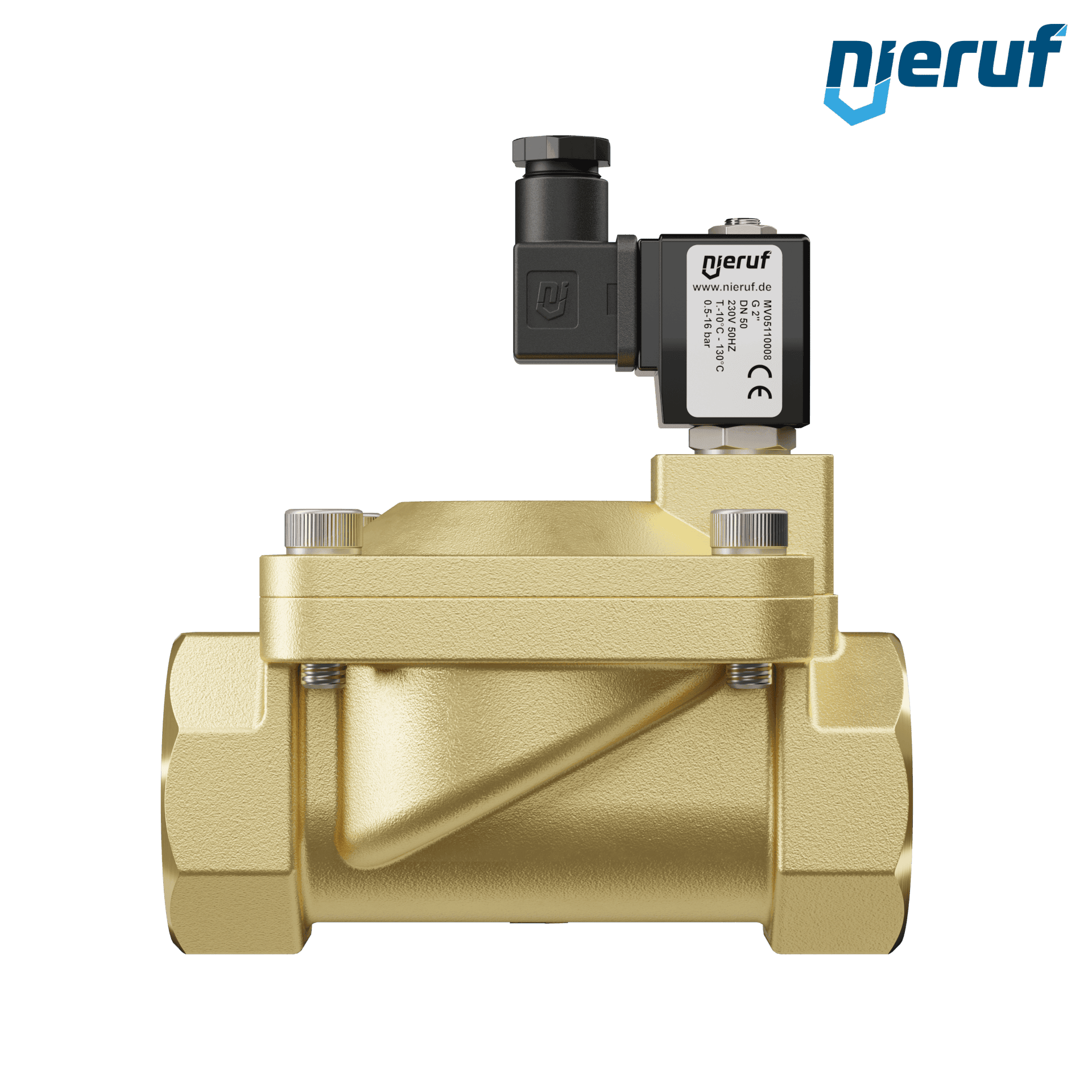 elettrovalvola G 2" pollici ottone MV05 EPDM 230V 50Hz