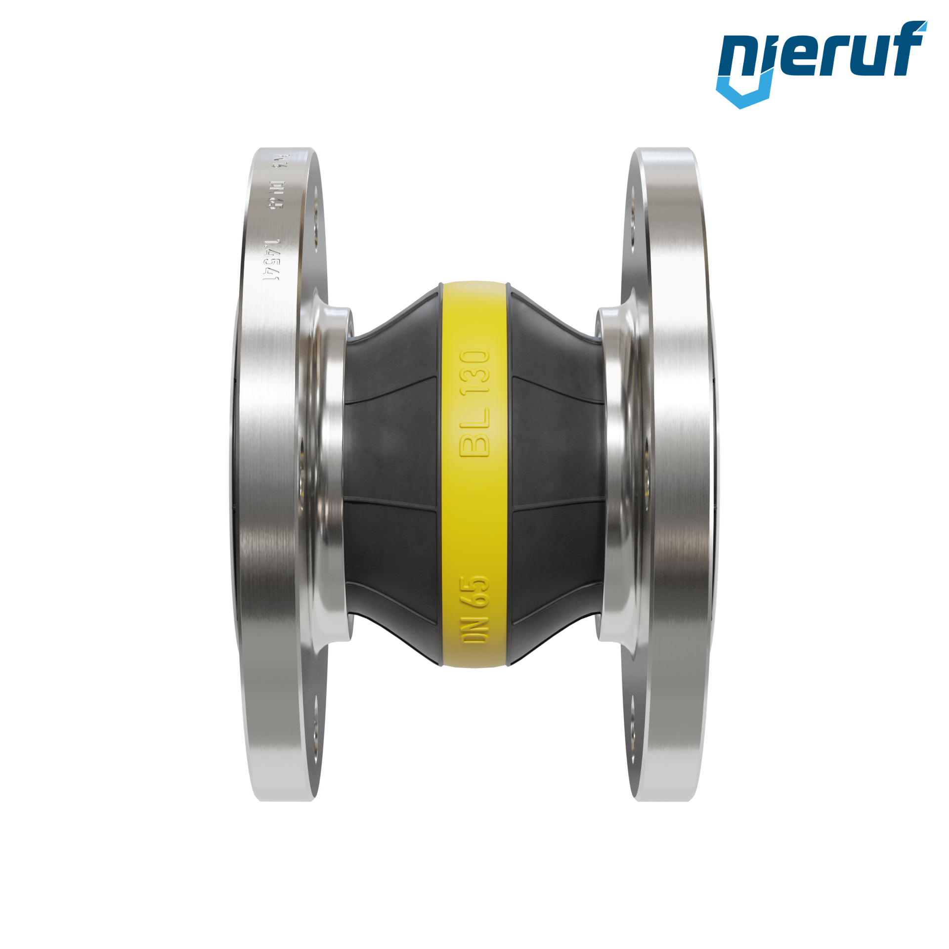 Compensatore rivestimento in PTFE DN65 versione KP04 flange in acciaio inox NBR