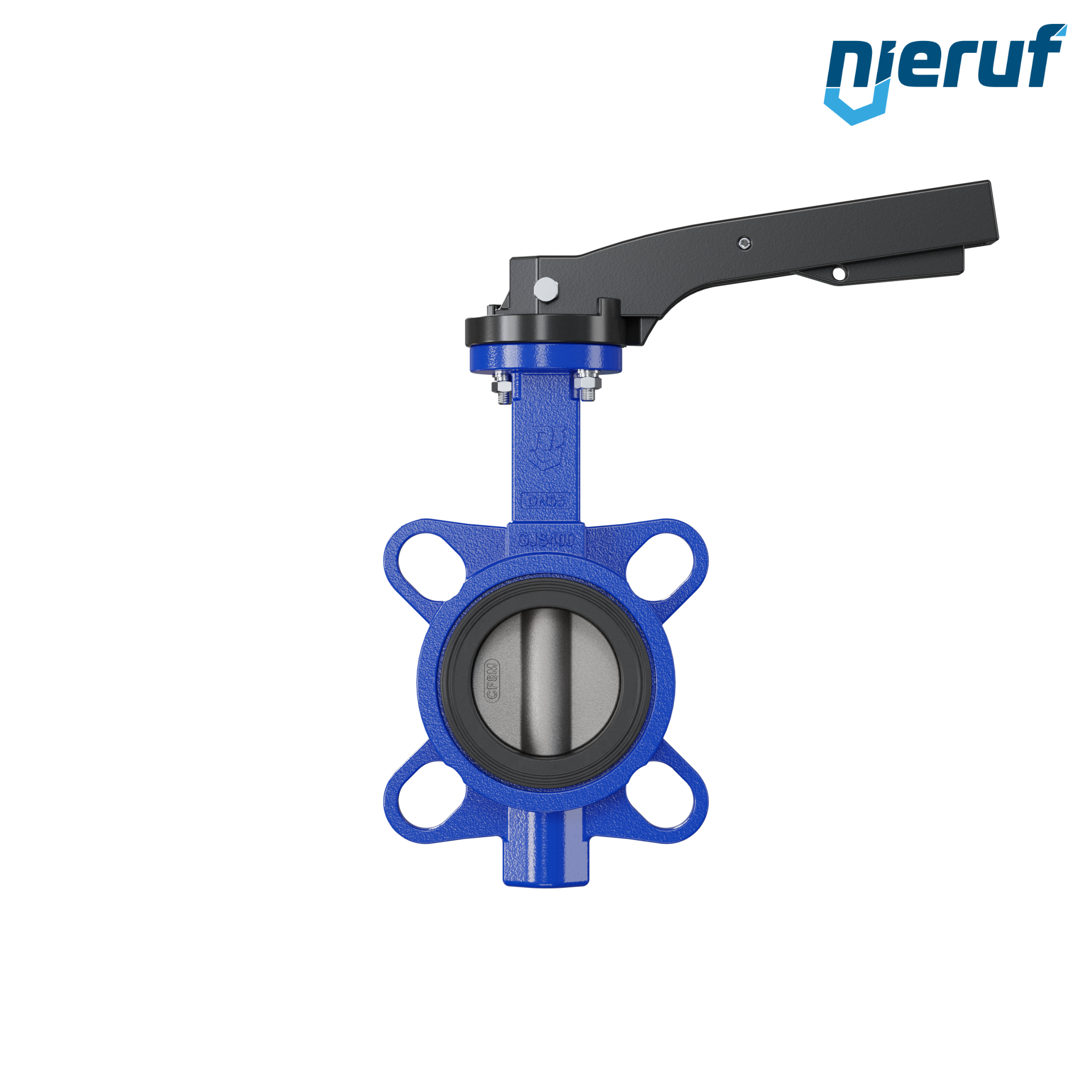 valvola a farfalla DN 65 PN16 AK05 NBR leva