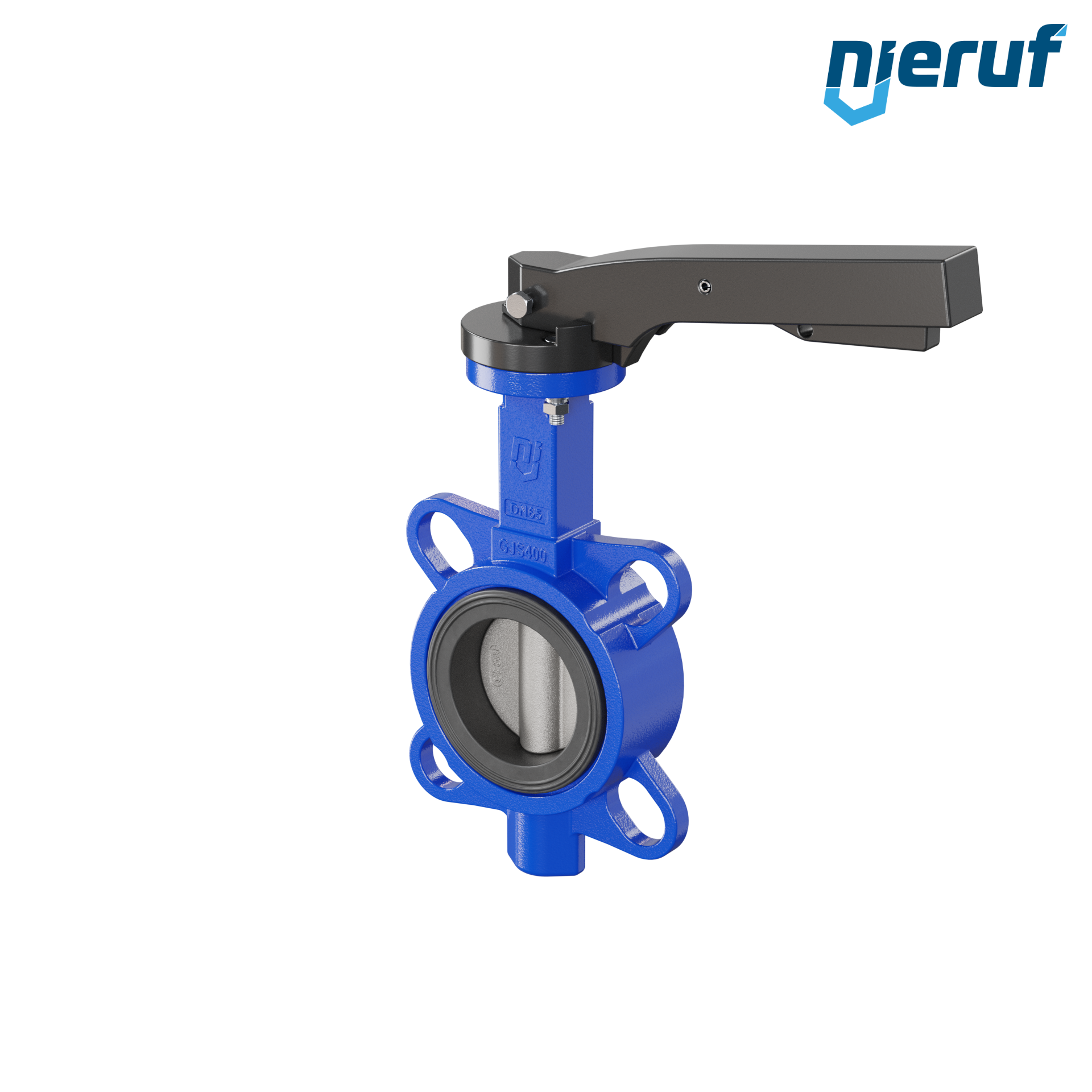 valvola a farfalla DN 65 PN16 AK05 NBR leva
