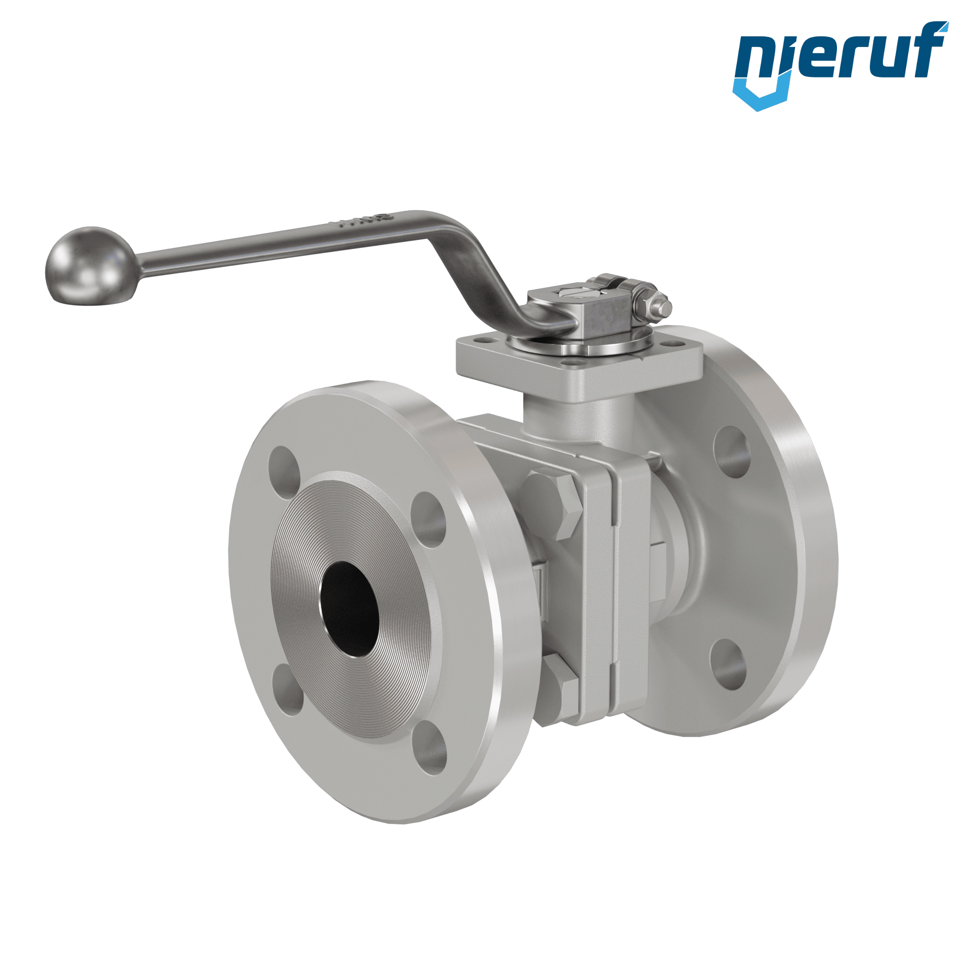 valvola a sfera flangiata per alte temperature FK12 DN25 Antimonio-Carbone guarnizione
