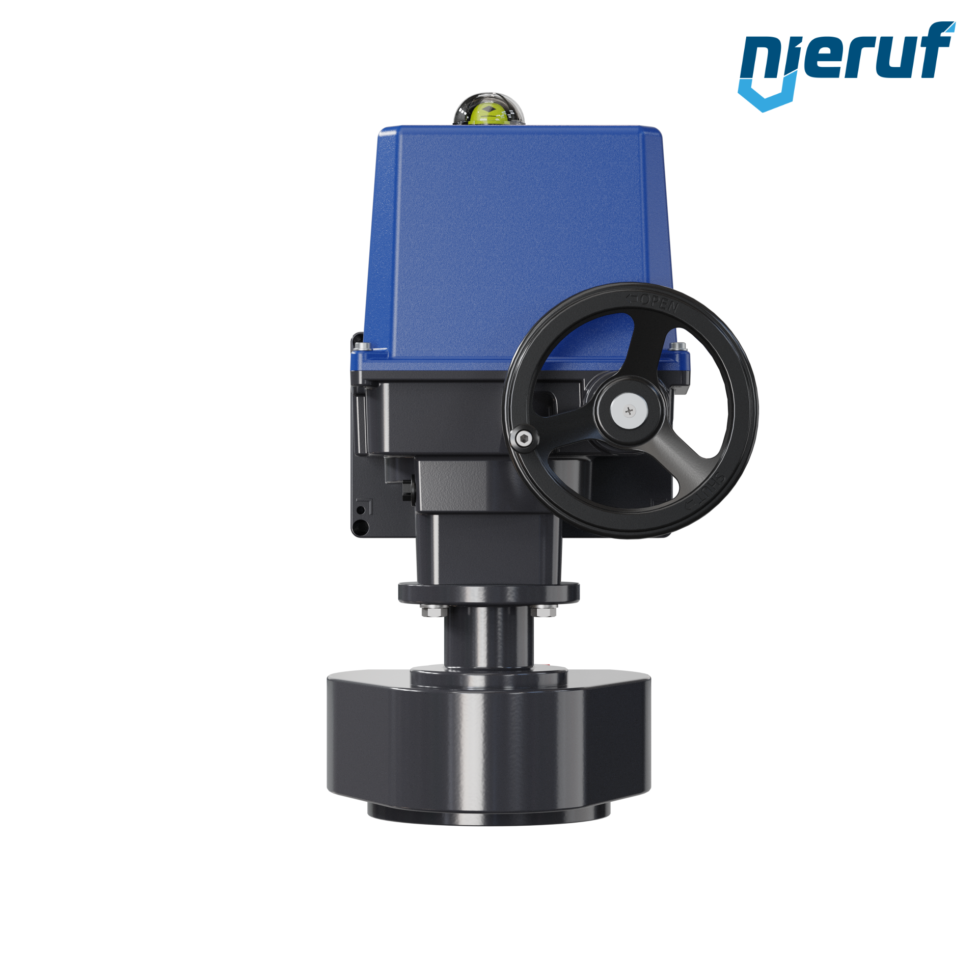 Attuatore elettrico da 1/4 di giro AN03 PSQ2803AMS13 con protezione contro le interruzioni di corrente - 360-575V AC 2800Nm IP67 ISO 5211 F16