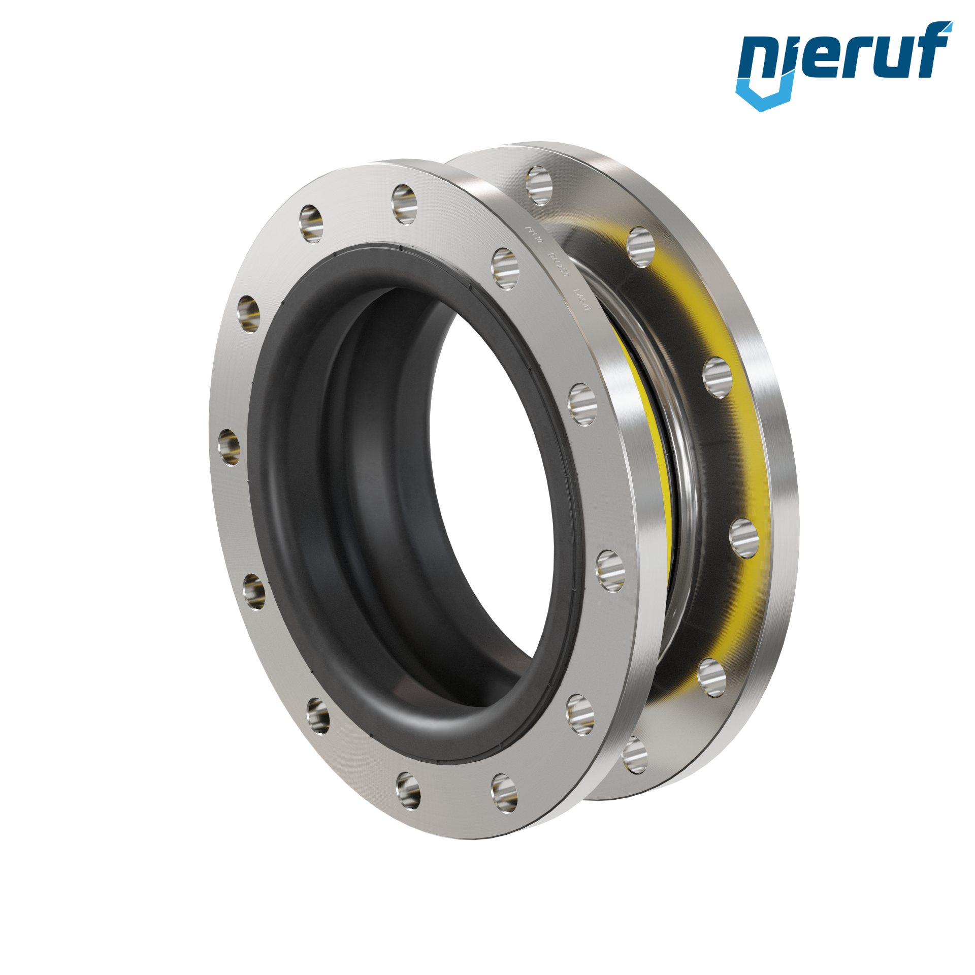 Compensatore DN250 tipo KP04 flange acciaio inox, manicotto NBR