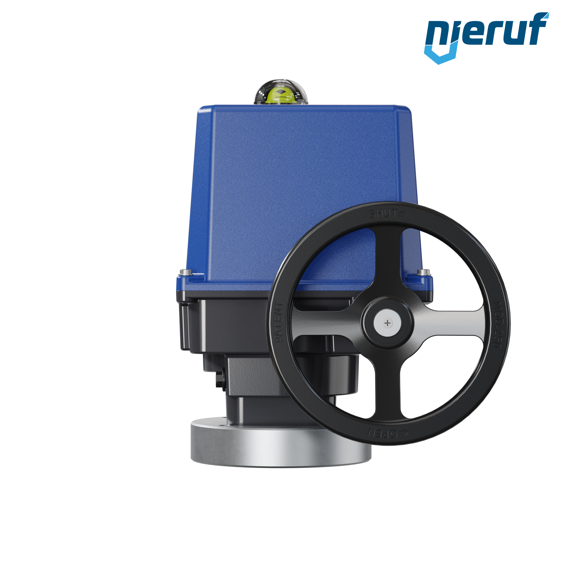 Attuatore elettrico da 1/4 di giro AN03 PSQ1503AMS13 - 360-575V AC 1500Nm IP67 ISO 5211 F16