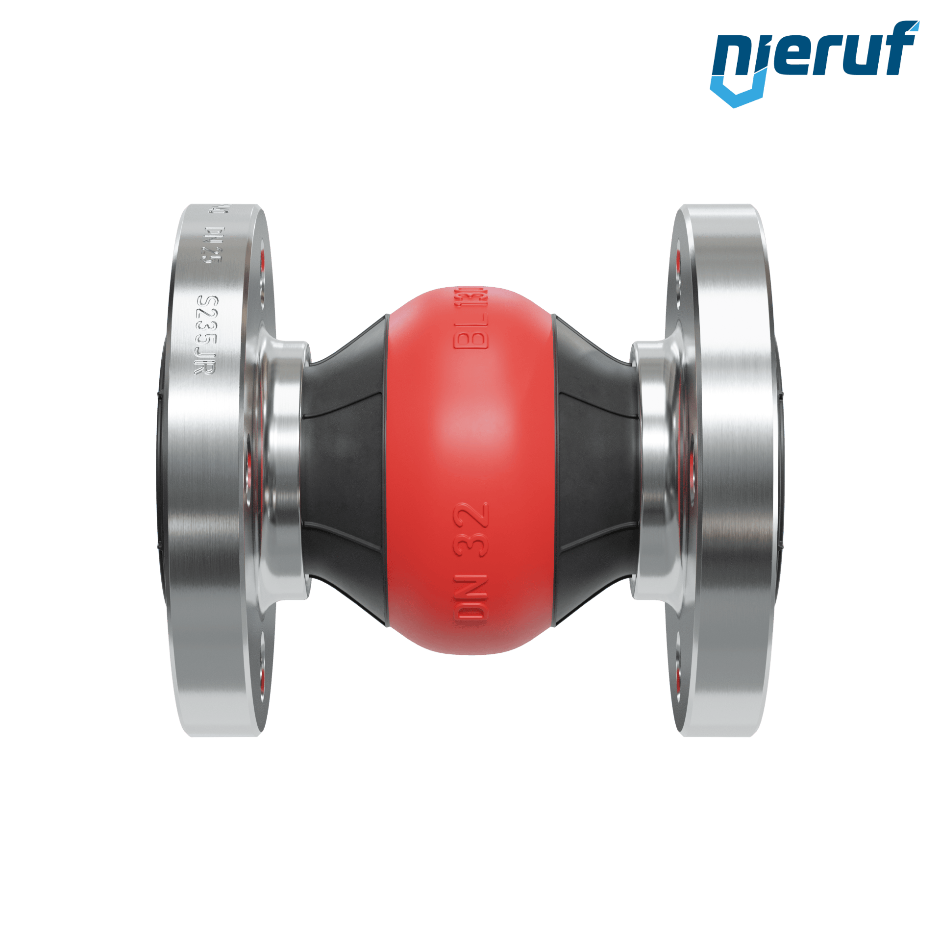 Compensatore DN25 tipo KP04 flange acciaio, manicotto EPDM