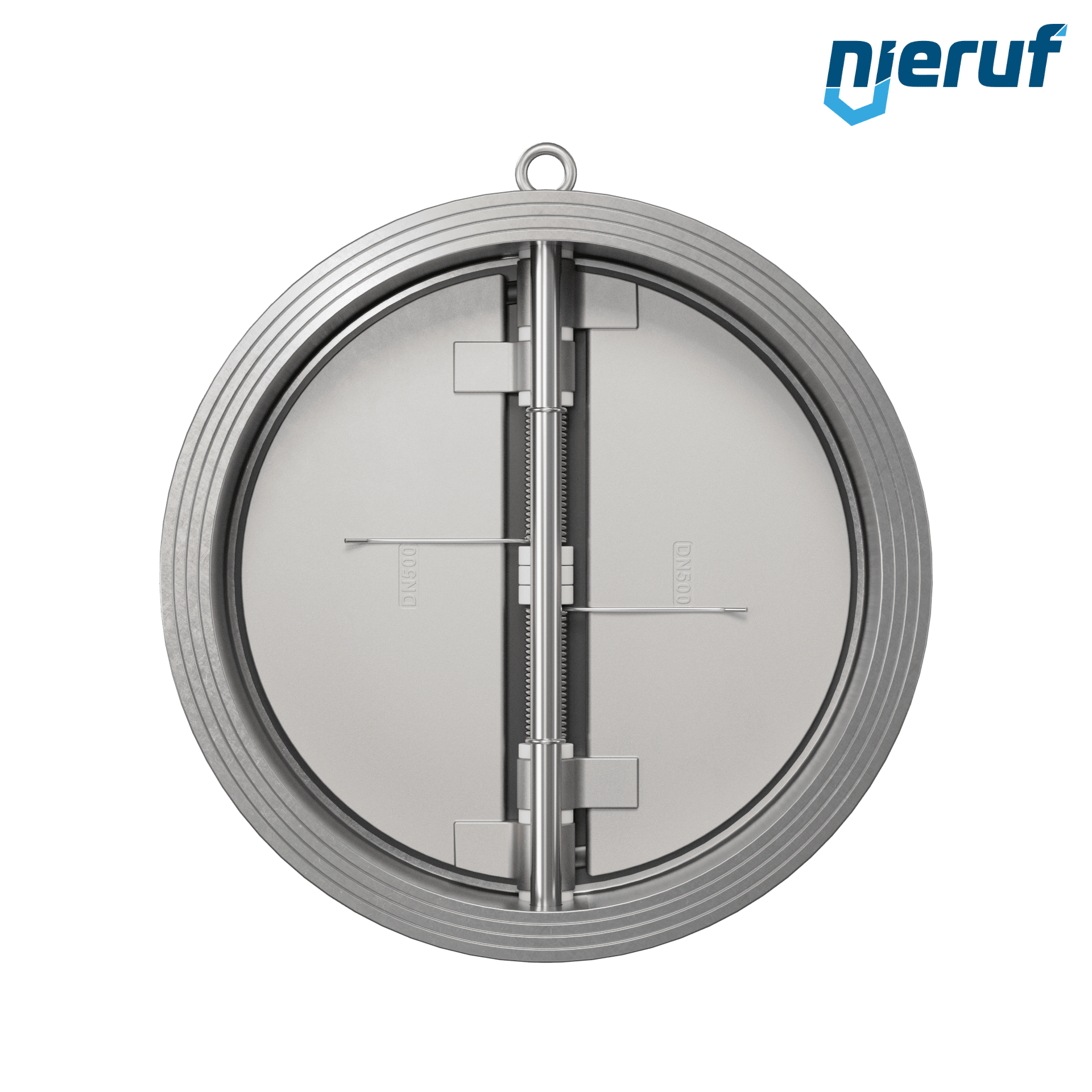 valvola di ritegno a doppio battente DN500 DR03 acciaio inossidabile 1.4408 NBR