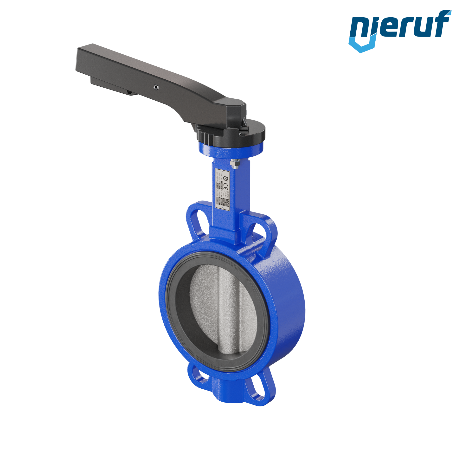 valvola a farfalla DN 100 PN16 AK05 NBR leva