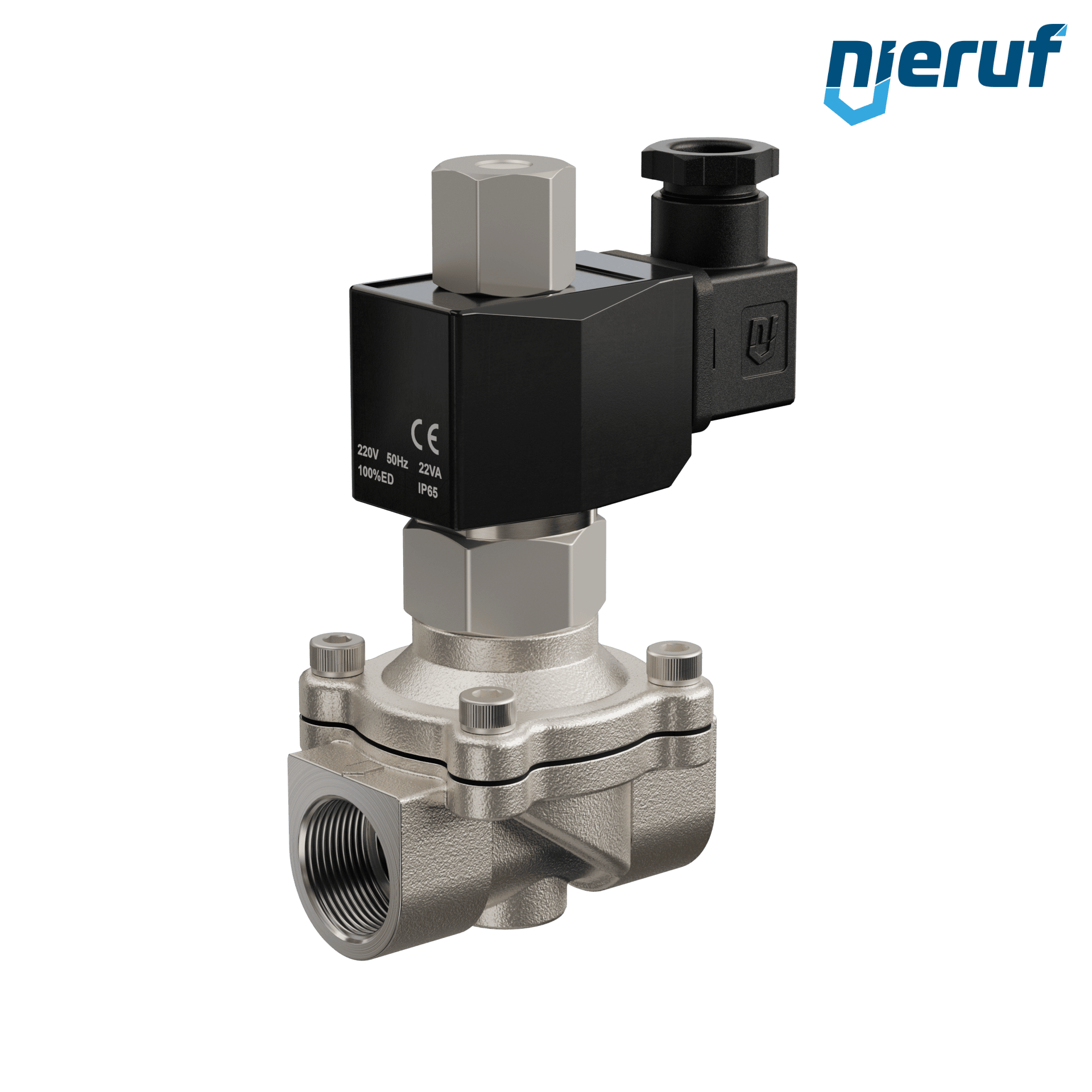 elettrovalvola DN20 G 3/4" pollici NO - normalmente aperta EV06