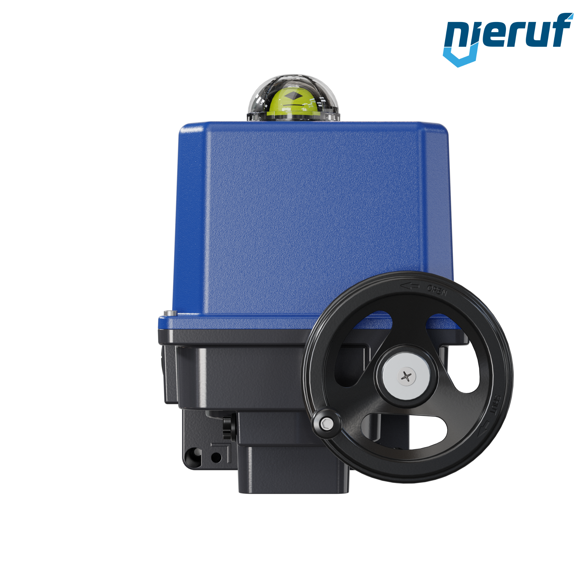 Attuatore elettrico da 1/4 di giro AN03 PSQ103AMS12 con protezione contro le interruzioni di corrente - 360-575V AC 130Nm IP67 ISO 5211 F05-F07