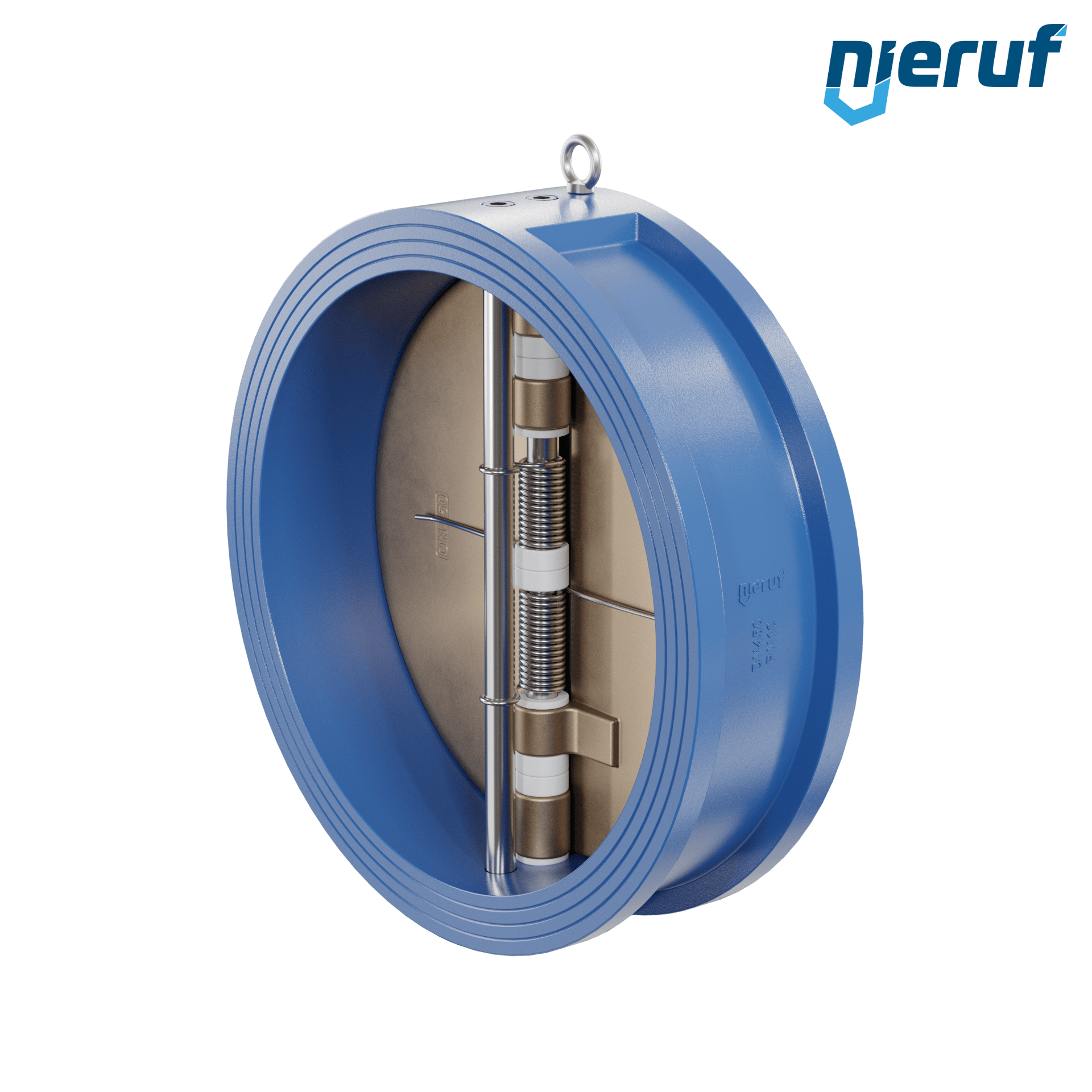 valvola di ritegno a doppio battente DN450 DR04 GGG40 NBR
