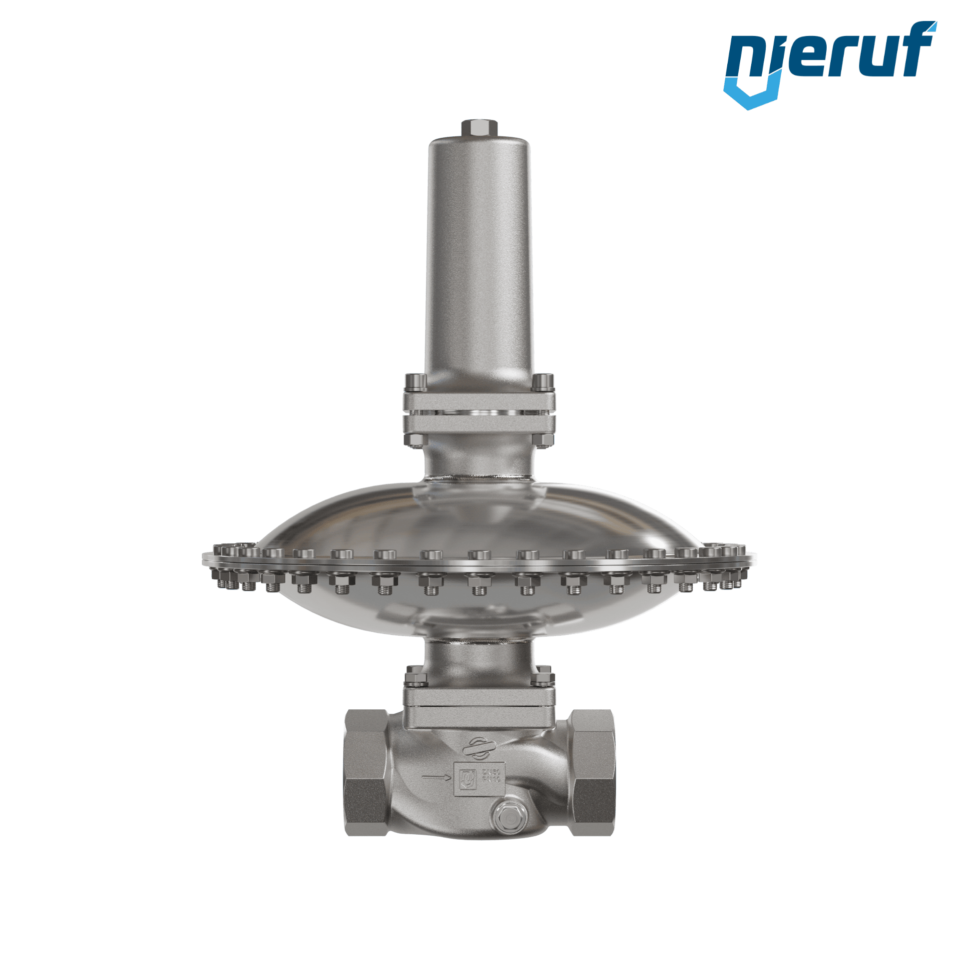 valvola di troppo pieno in millibar 2" pollici filettat. int NPT UV18 acciaio inossidabile EPDM / PTFE 50 - 500 mbar