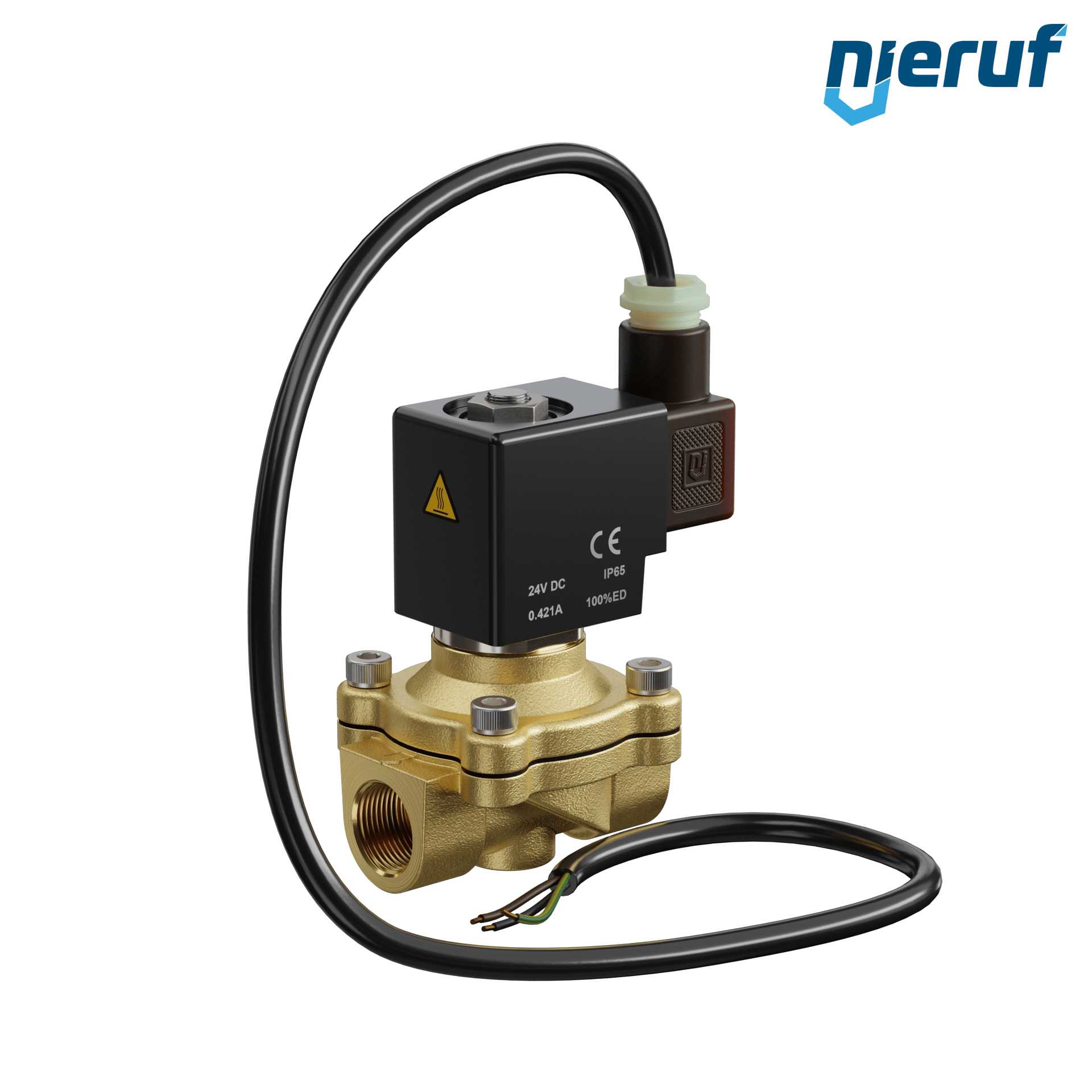 elettrovalvola ATEX DN16 G 1/2" pollici NBR ottone