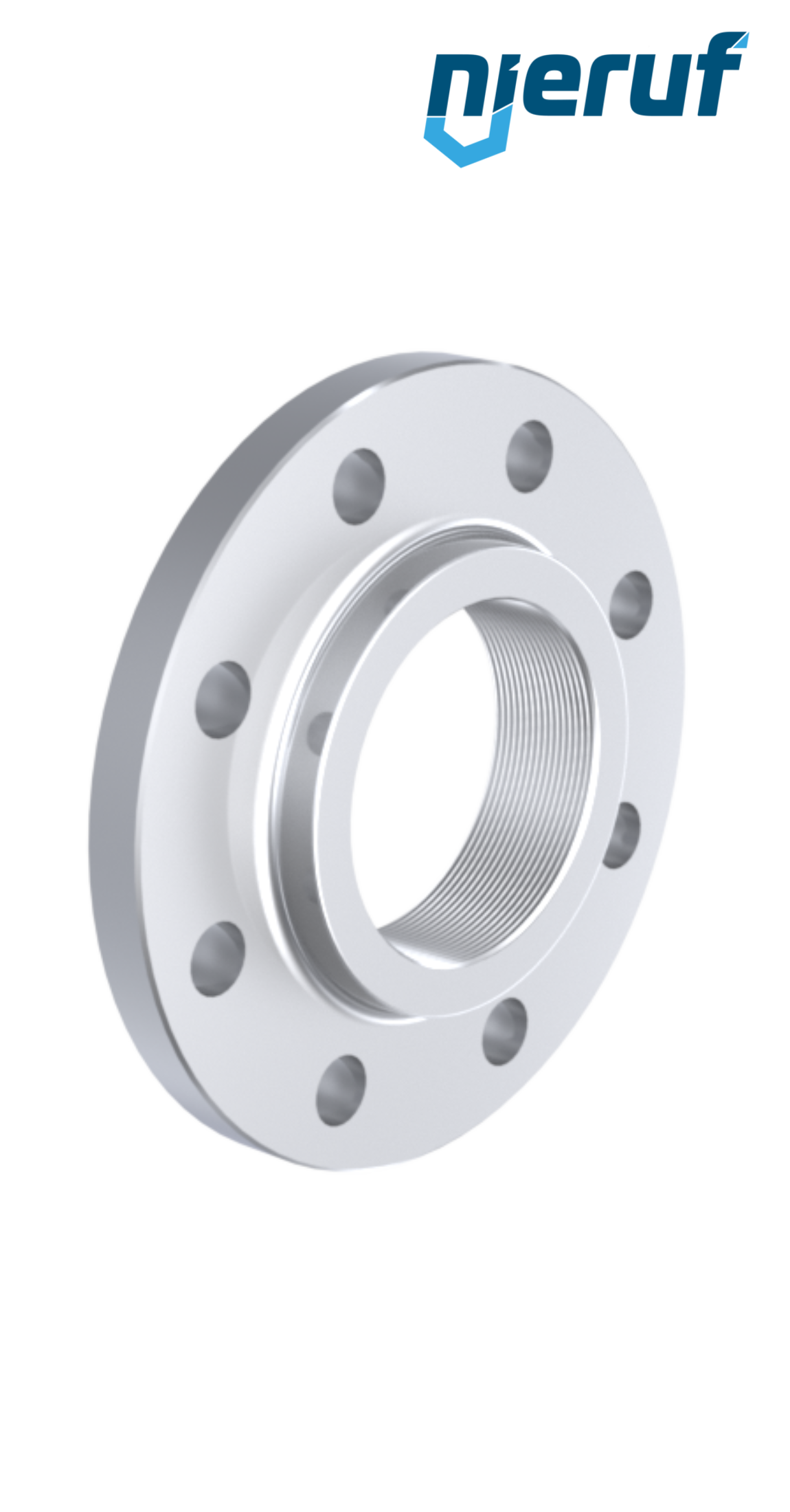 φλάντζα με σπείρωμα DN40 PN40 EN1092-1 13 B1 1.4541