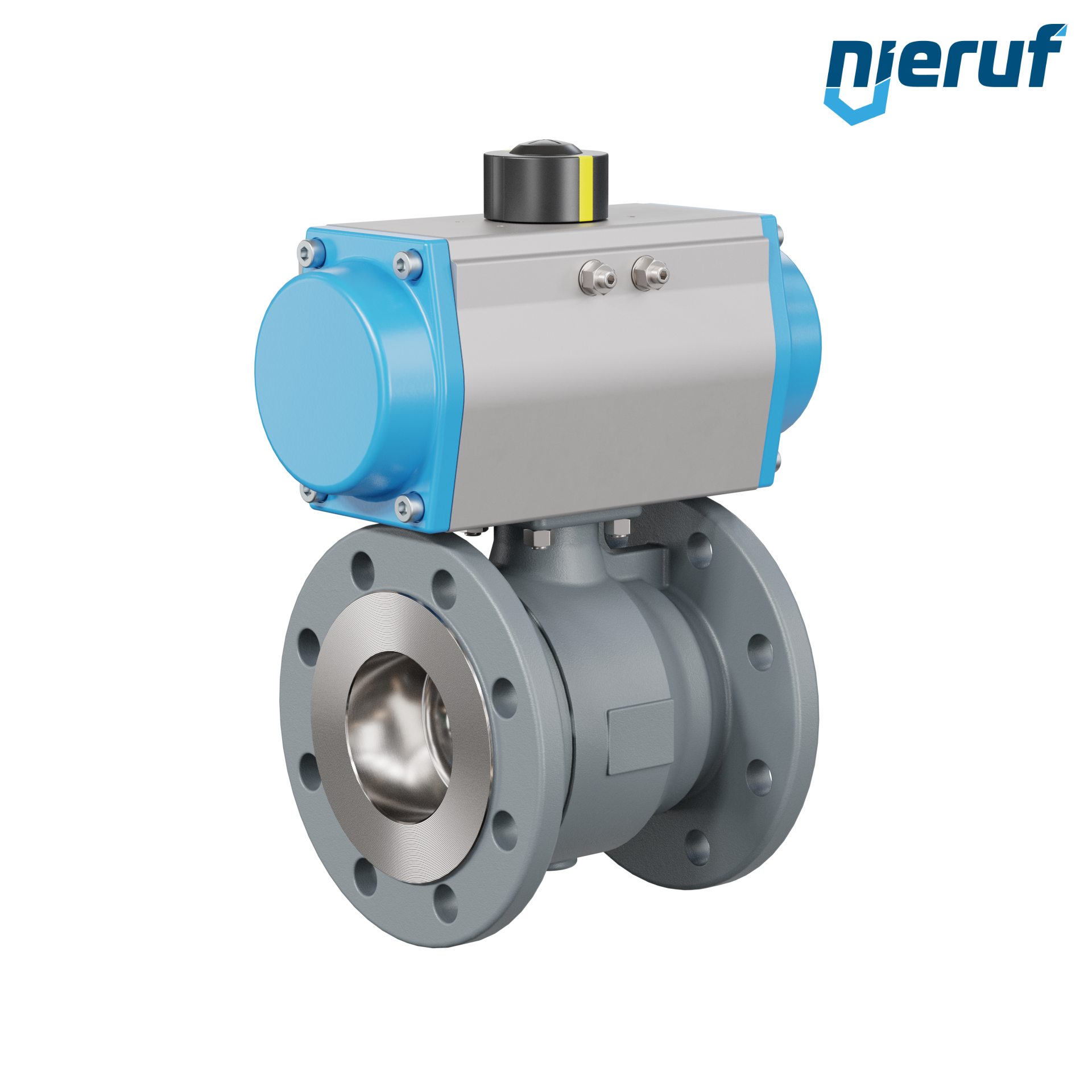 valvola a sfera automatica DN80 - 3" pollici PK04 azionamento rotativo pneumatico a semplice effetto