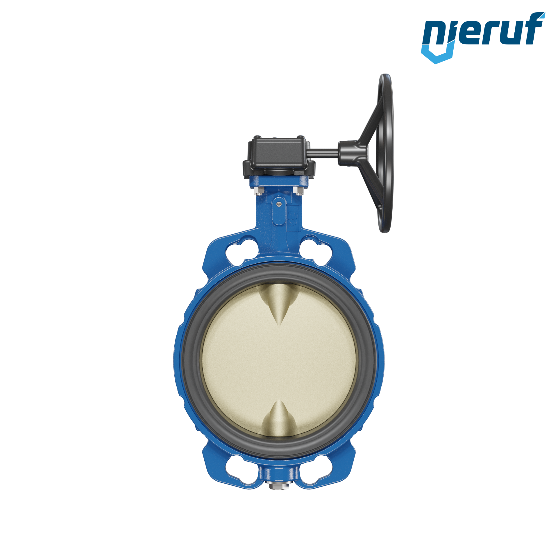 valvola a farfalla per l'acqua di mare DN 200 PN6-PN10-PN16 & ANSI150 AK15 volantino