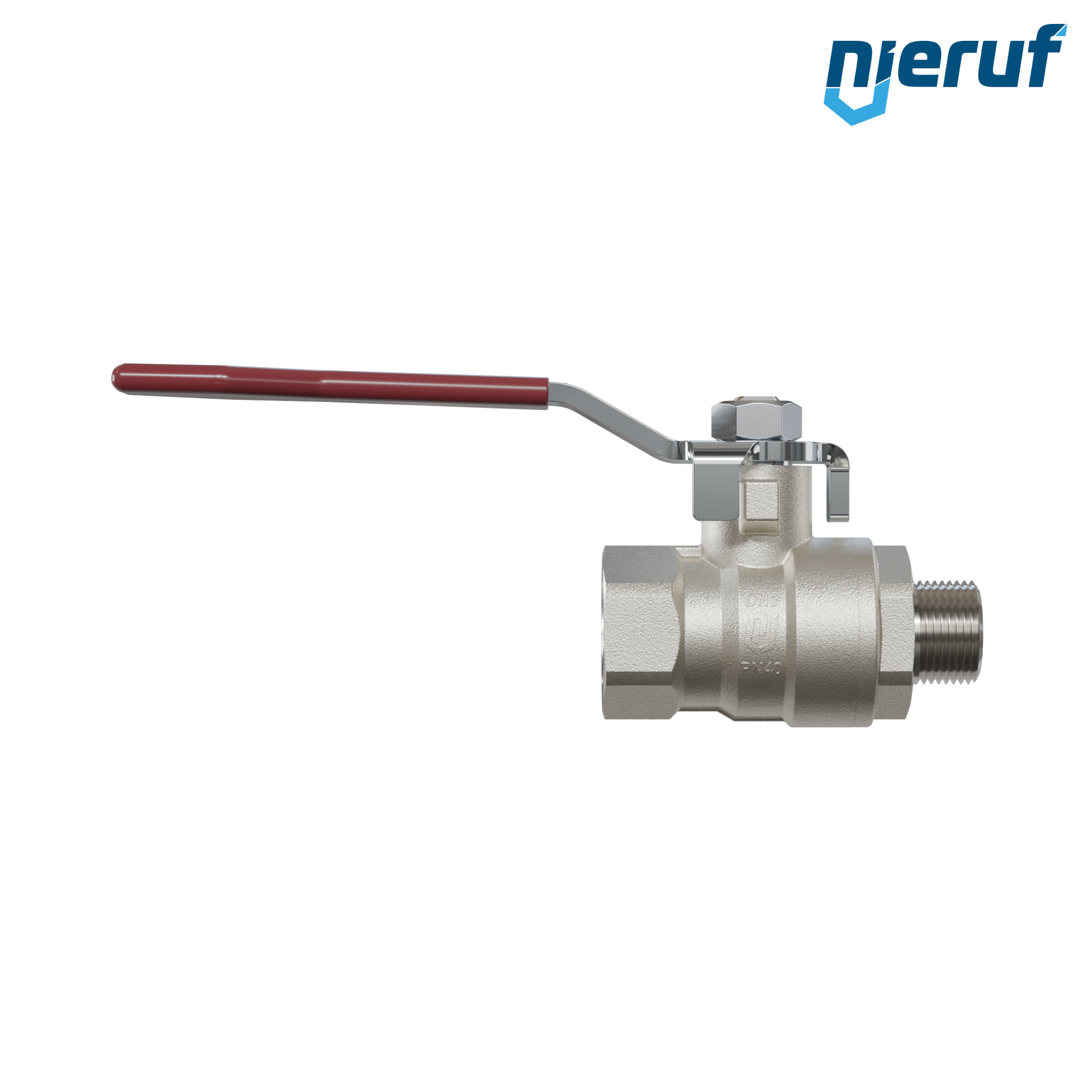 valvola a sfera a 2 vie DN8 - 1/4" pollici GK01 filettatura F x M
